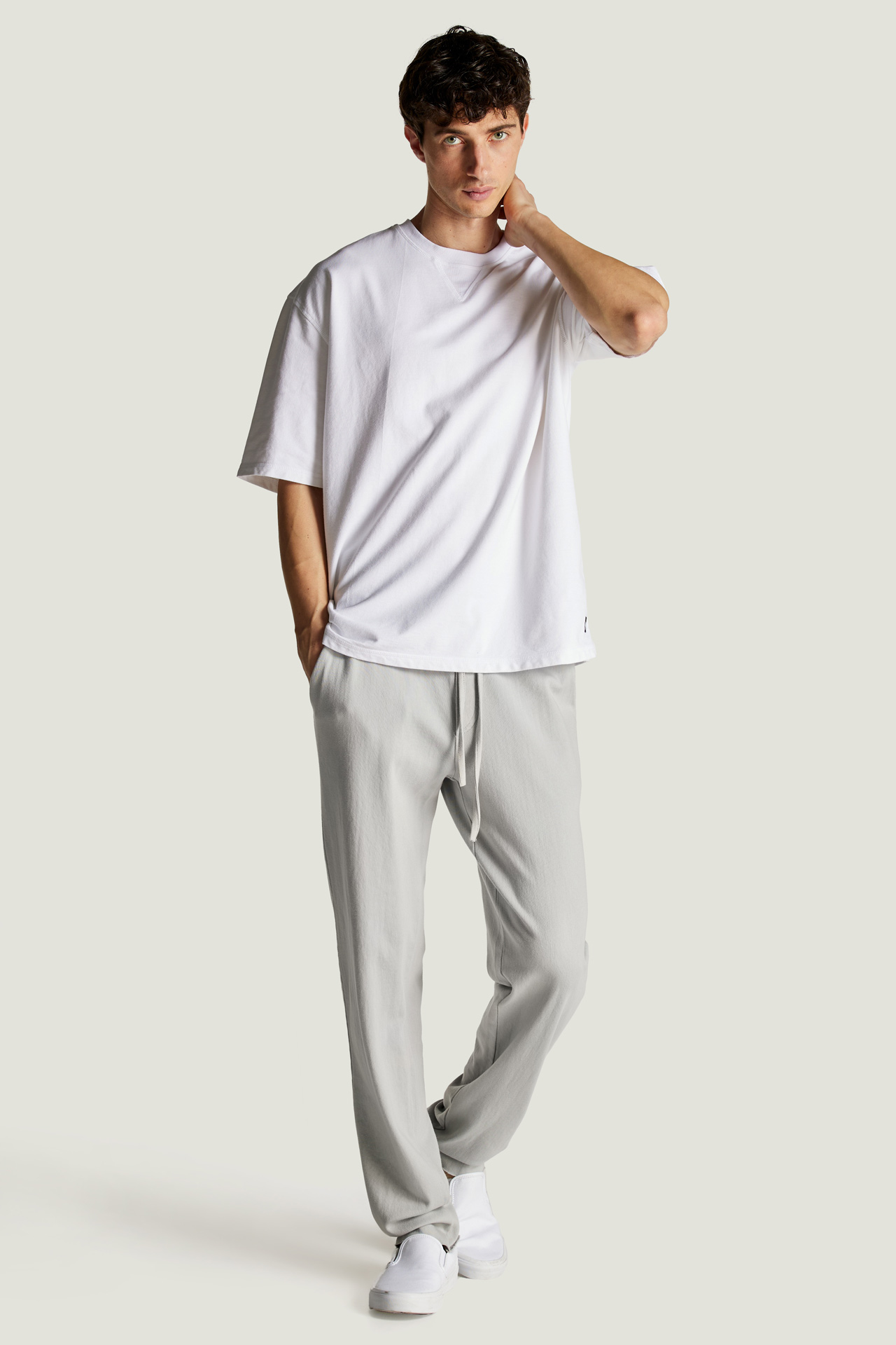 Classic Side Slits Oversized Tee