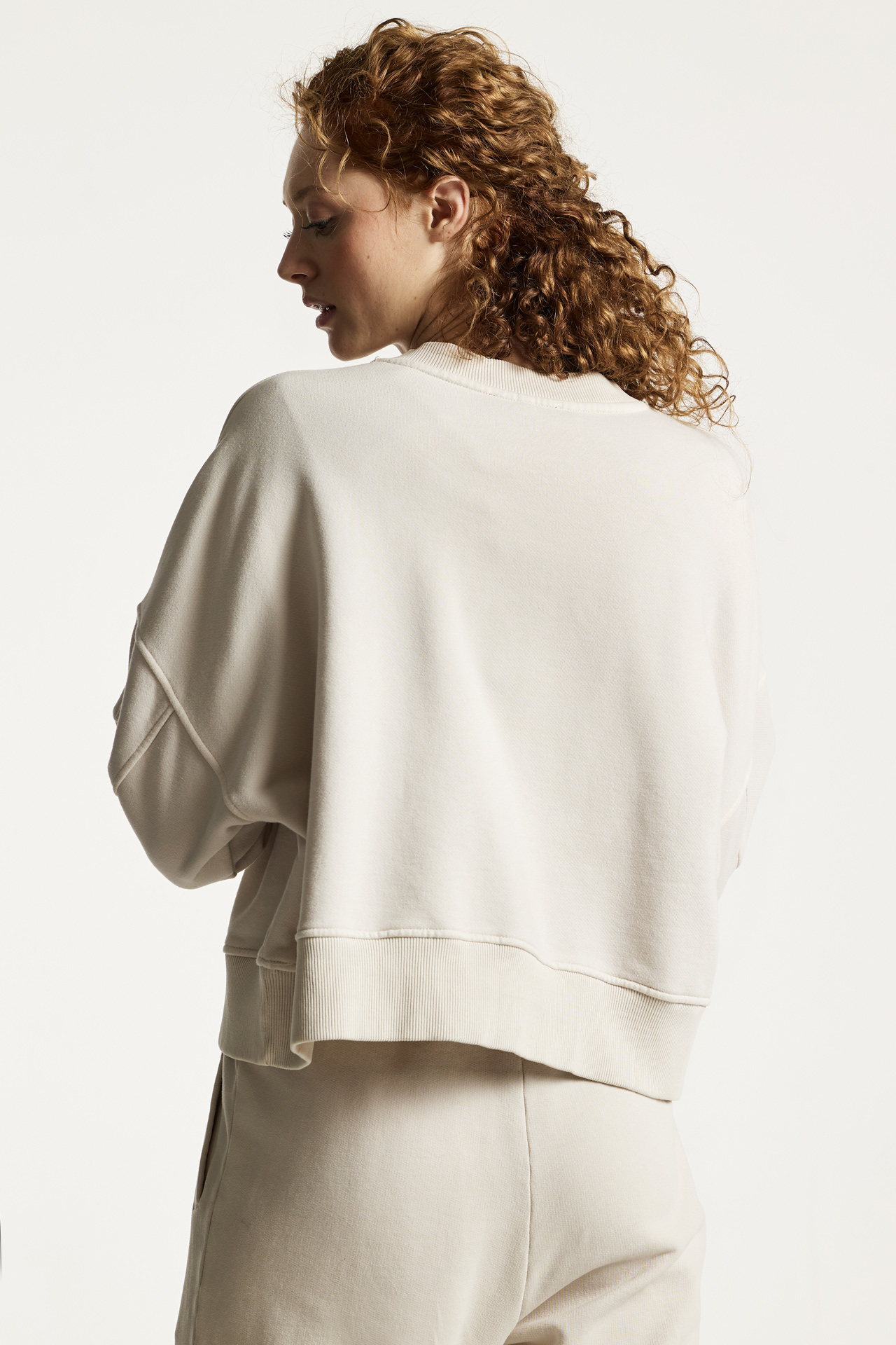 Classic Relaxed Fit Crop Crewneck
