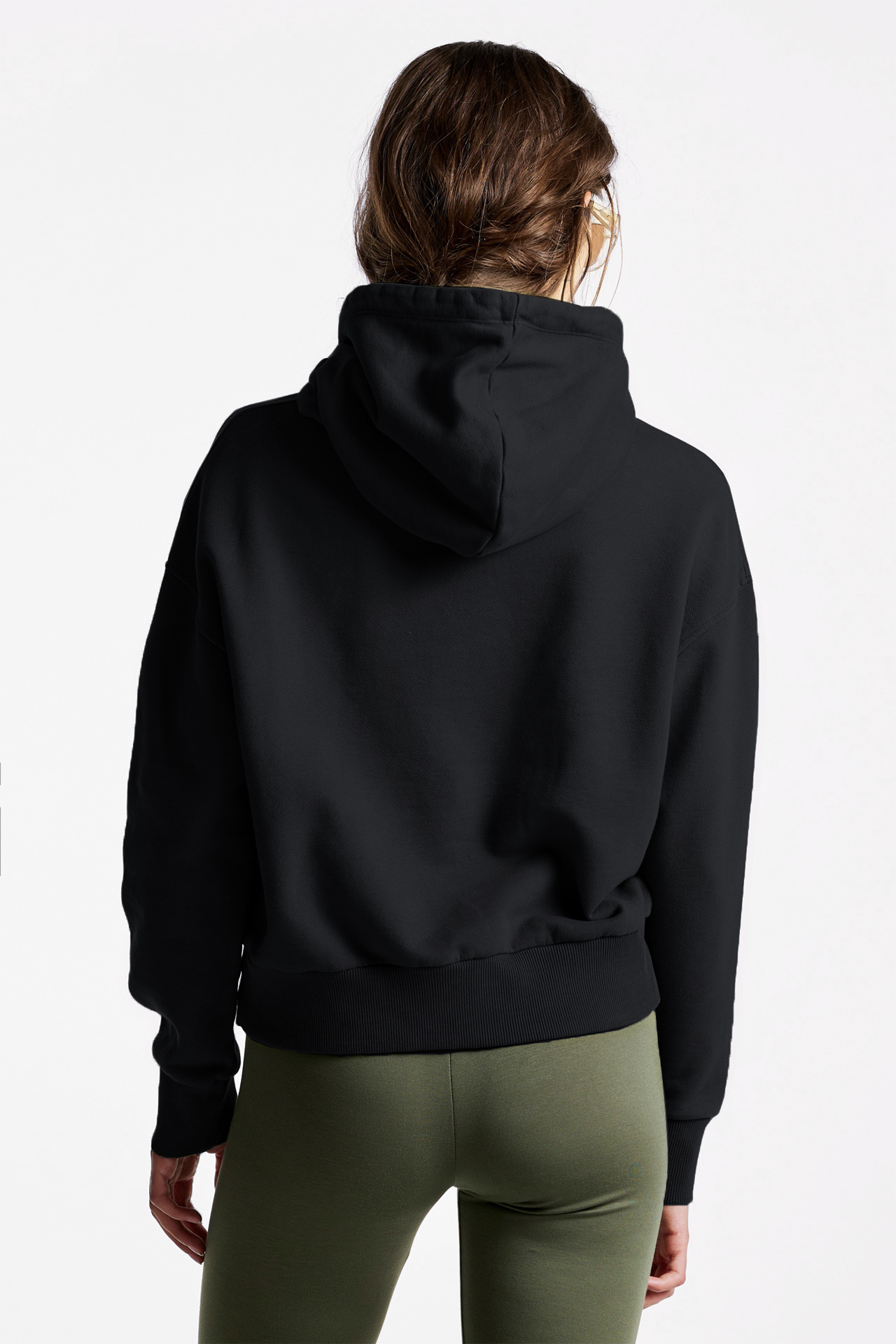 Classic Clean Crop Hoodie