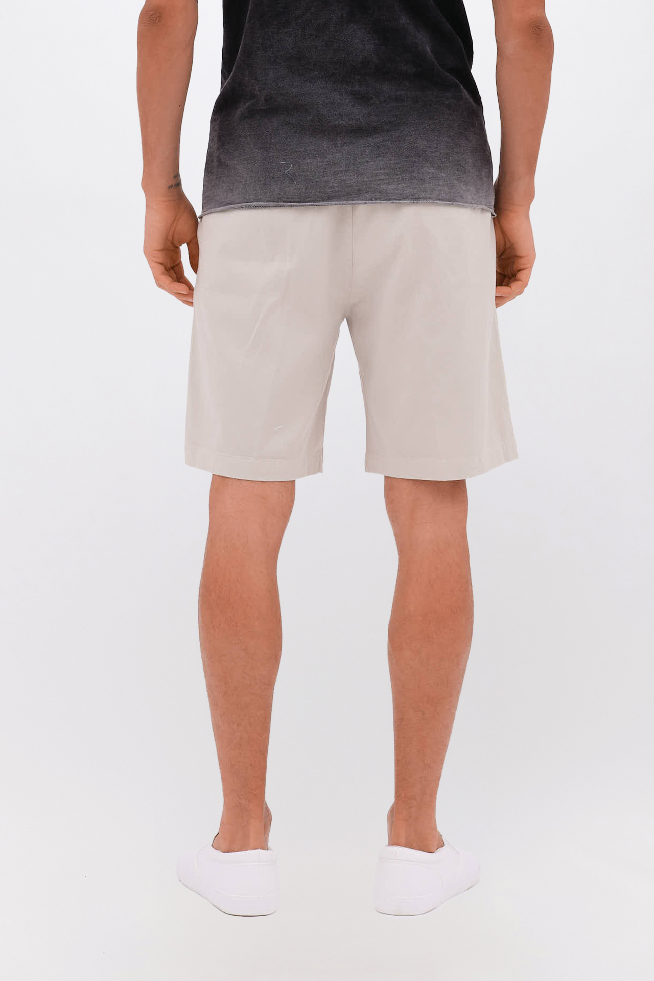 PLEATED BERMUDA