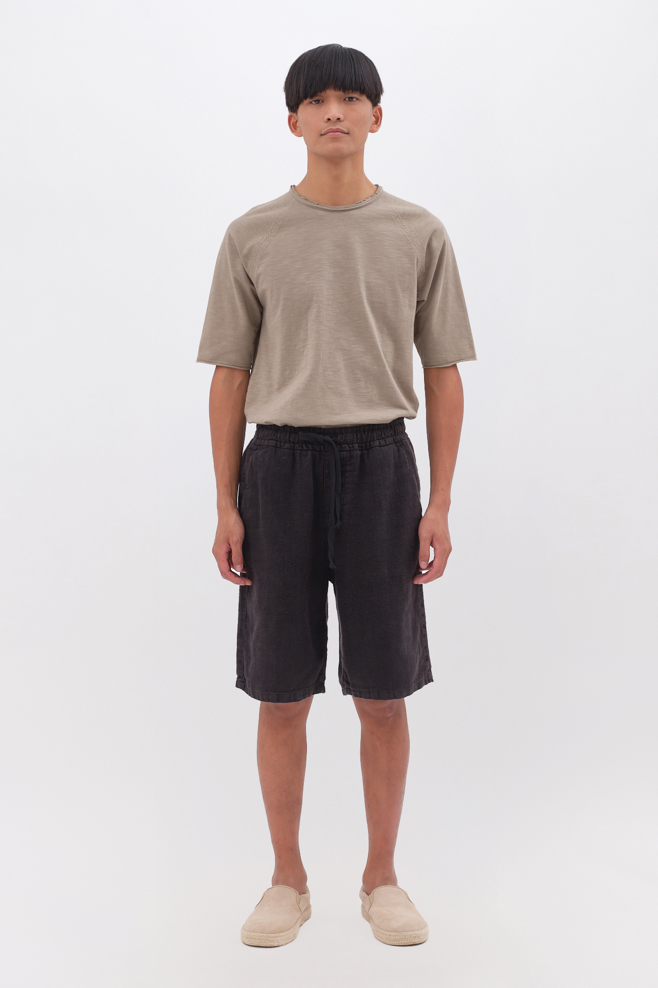 LINEN BERMUDA