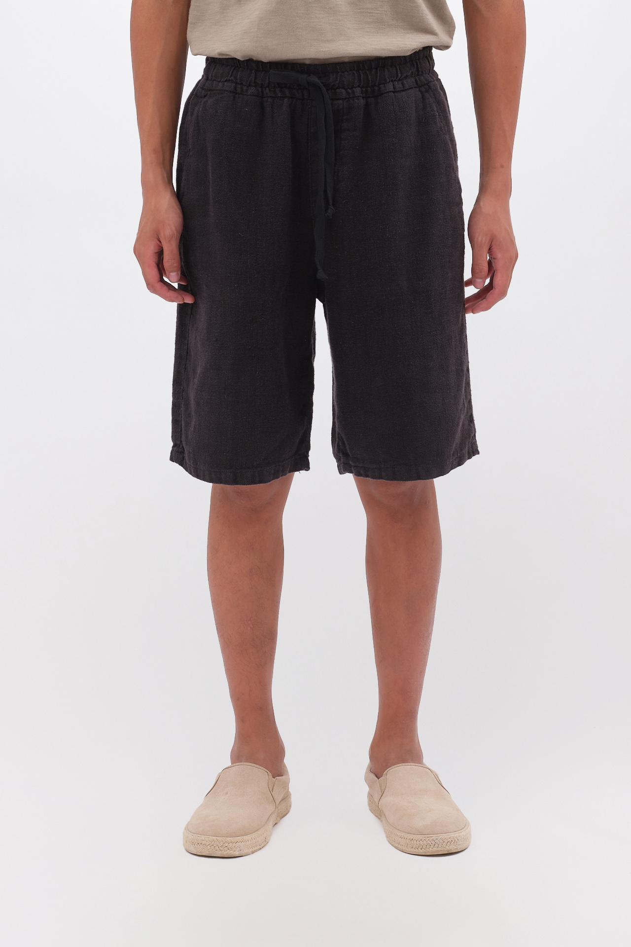 LINEN BERMUDA
