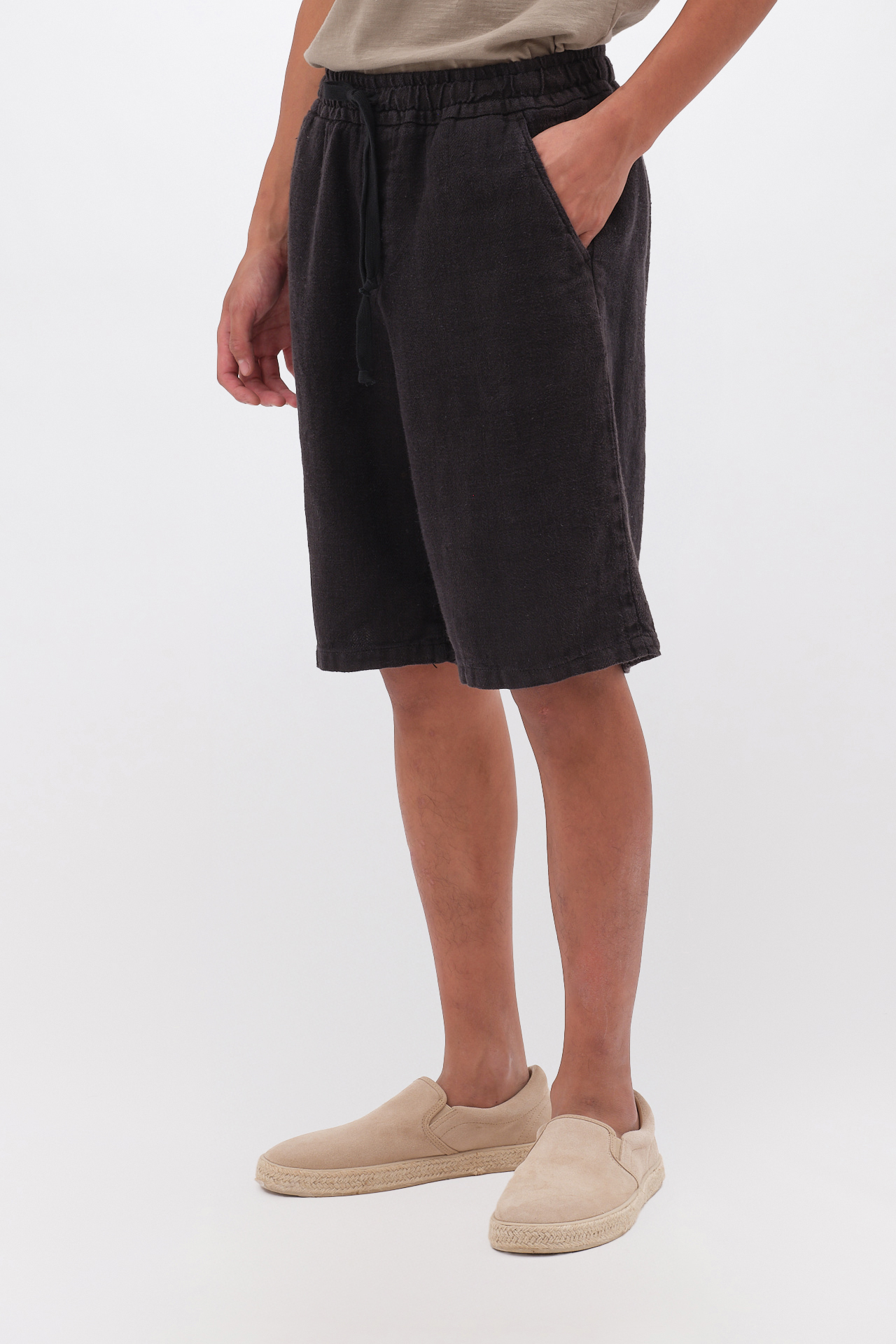 LINEN BERMUDA