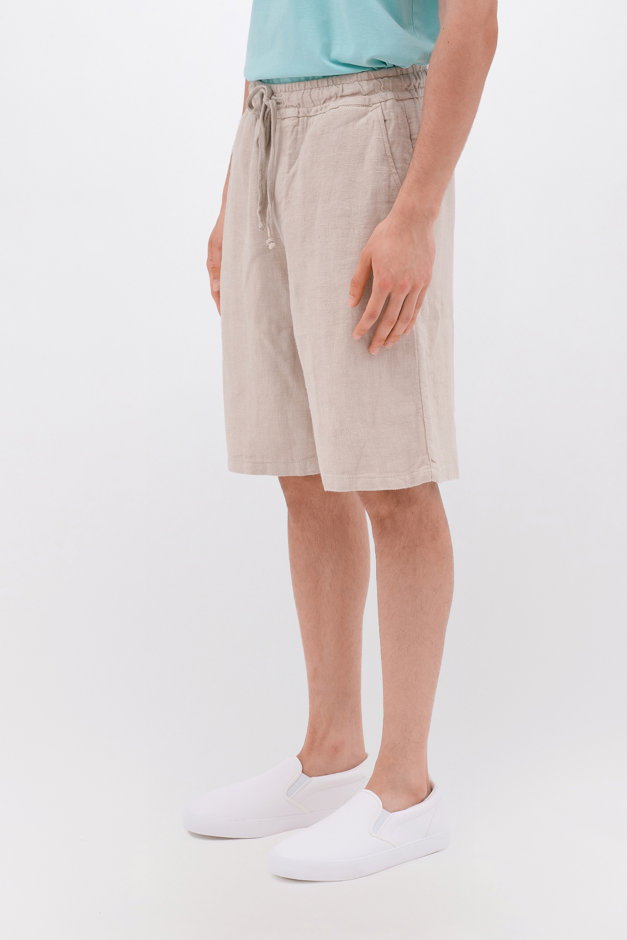 LINEN BERMUDA