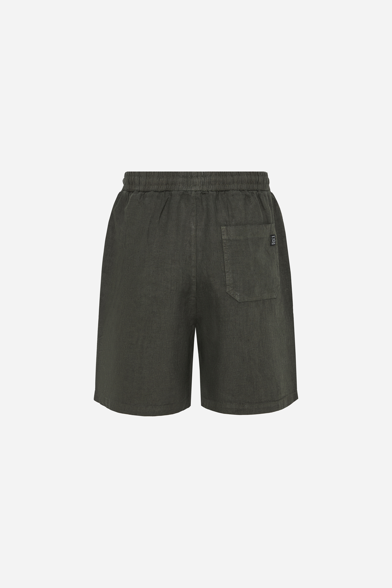 REGULAR LINEN BERMUDA