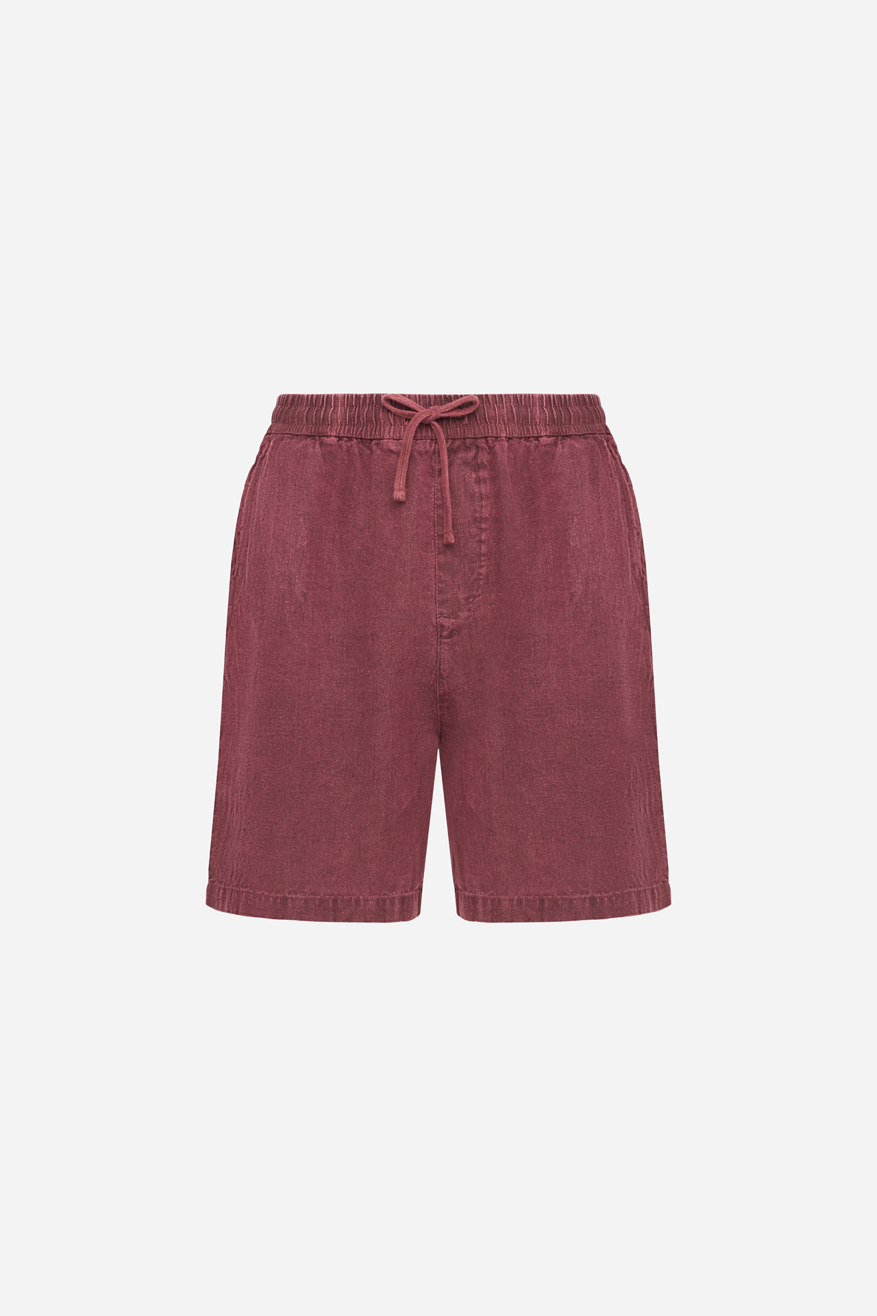 REGULAR LINEN BERMUDA