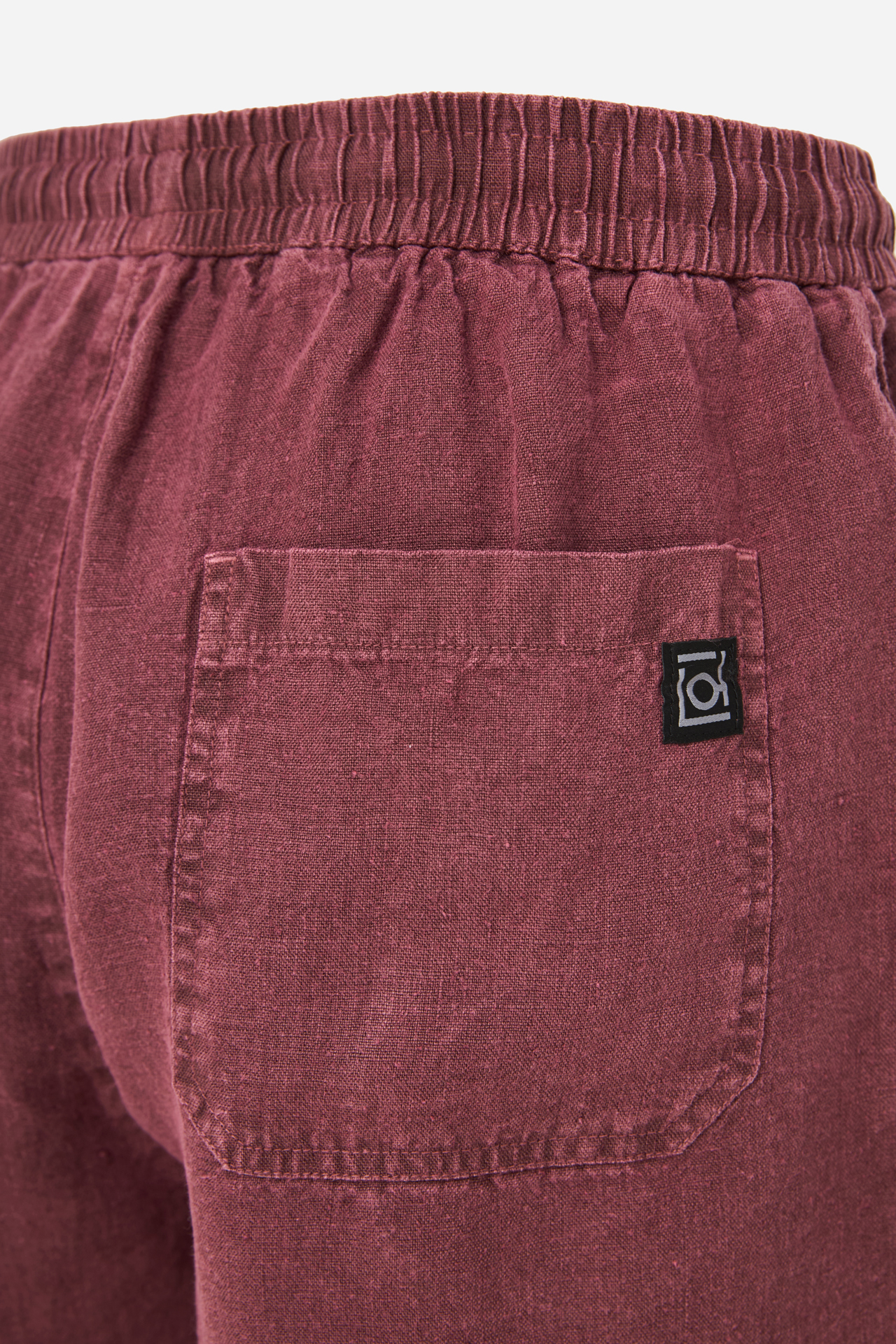 REGULAR LINEN BERMUDA