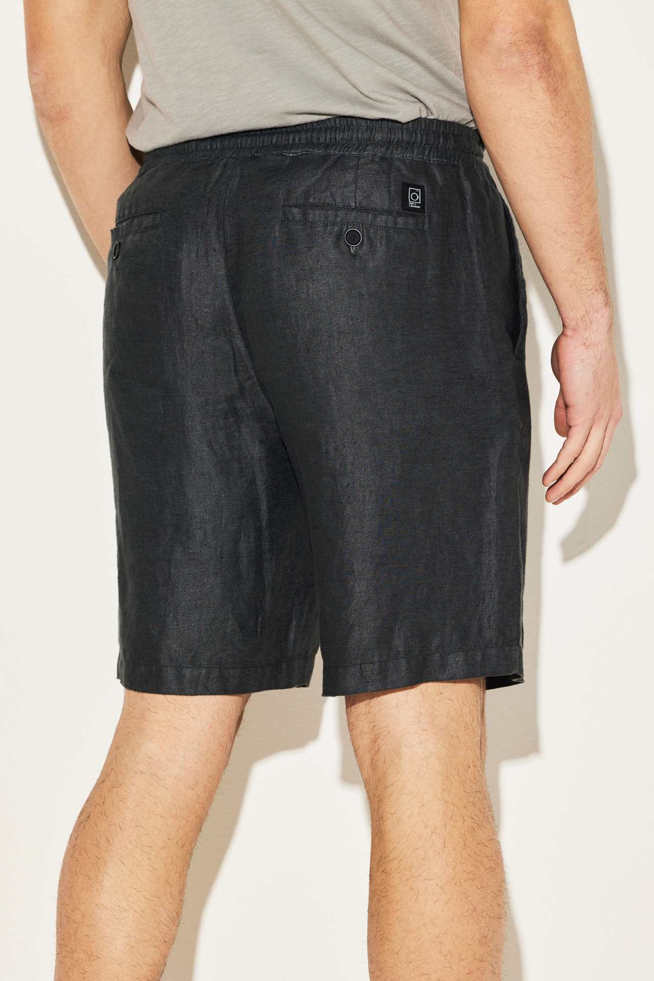 LINEN CHINO BERMUDA