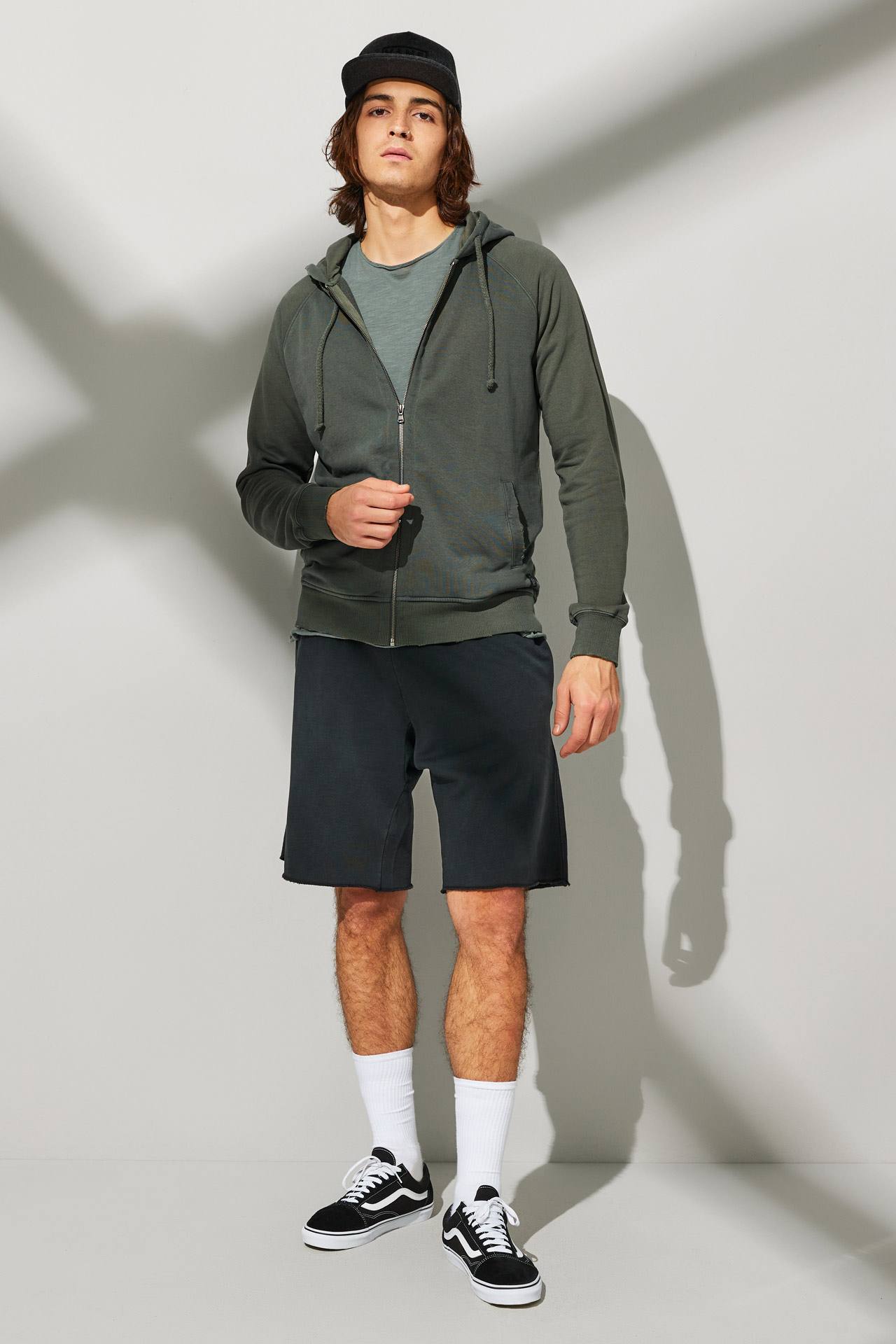 LOOSE FIT ACID BERMUDA