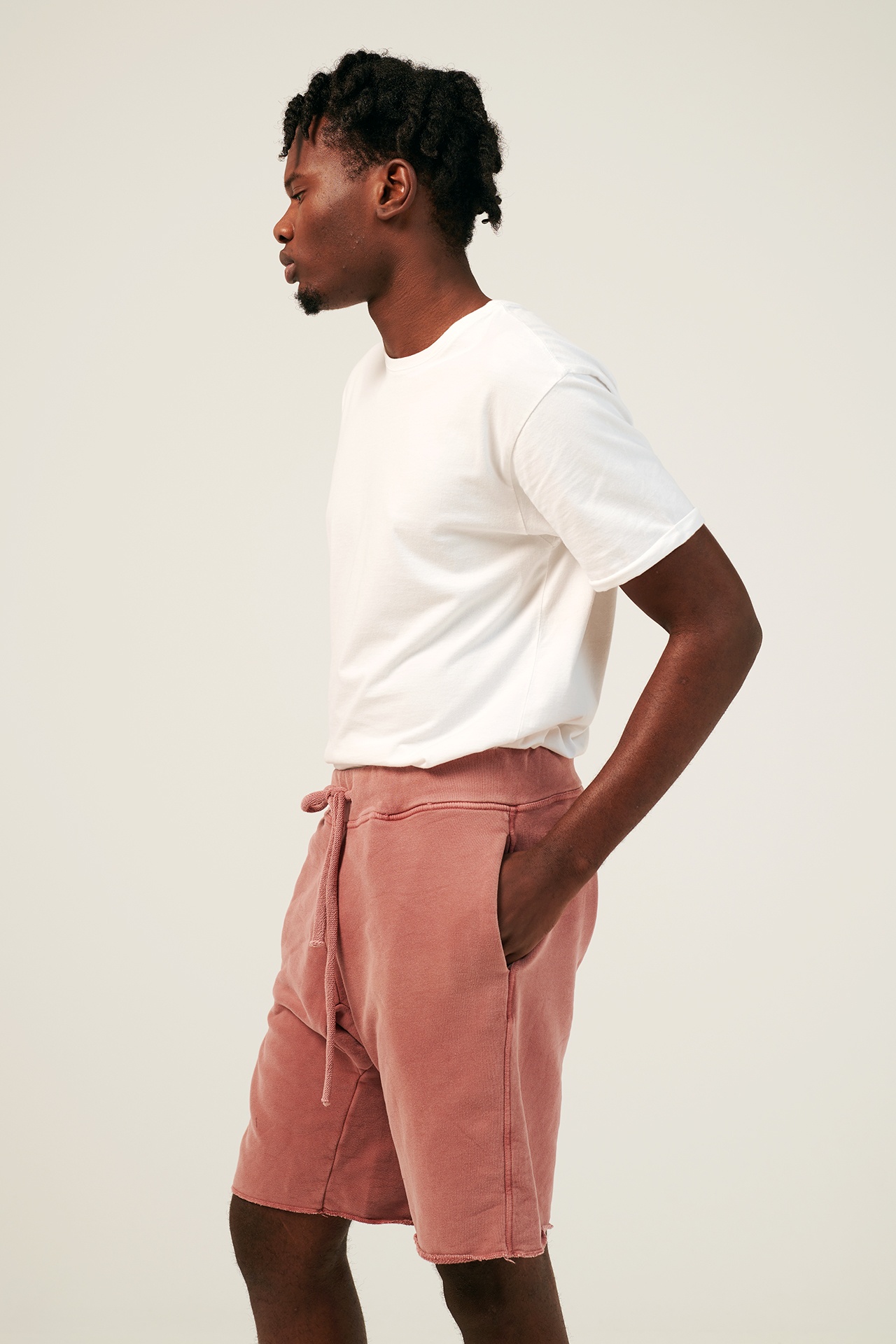 LOOSE FIT ACID BERMUDA