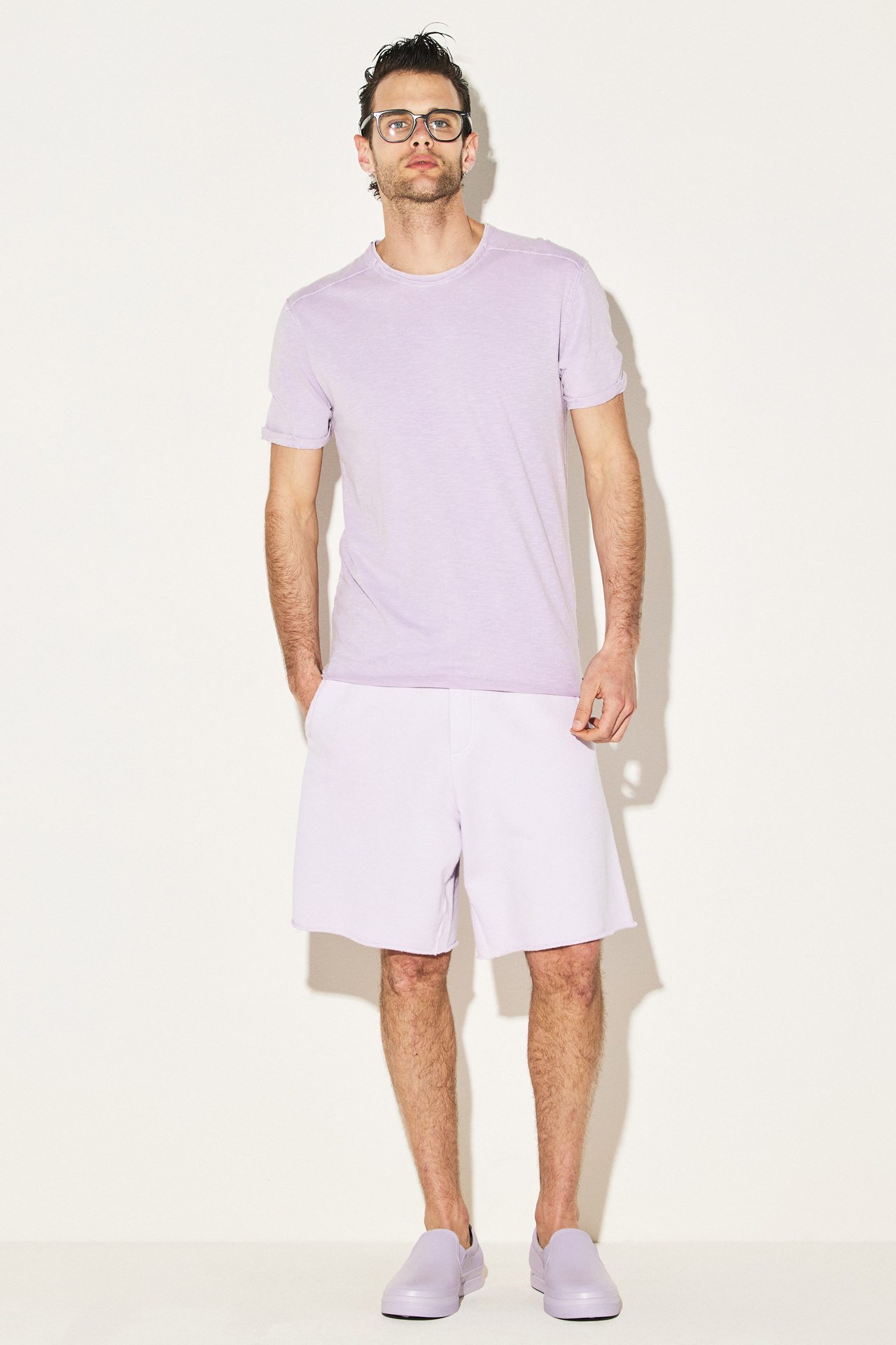 LOOSE FIT ACID BERMUDA