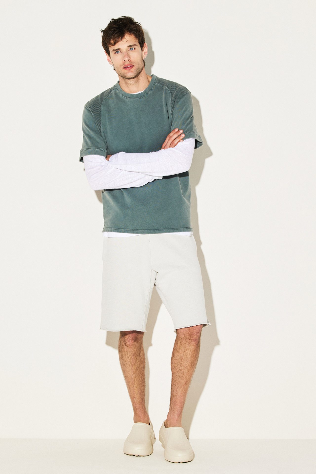 LOOSE FIT ACID BERMUDA