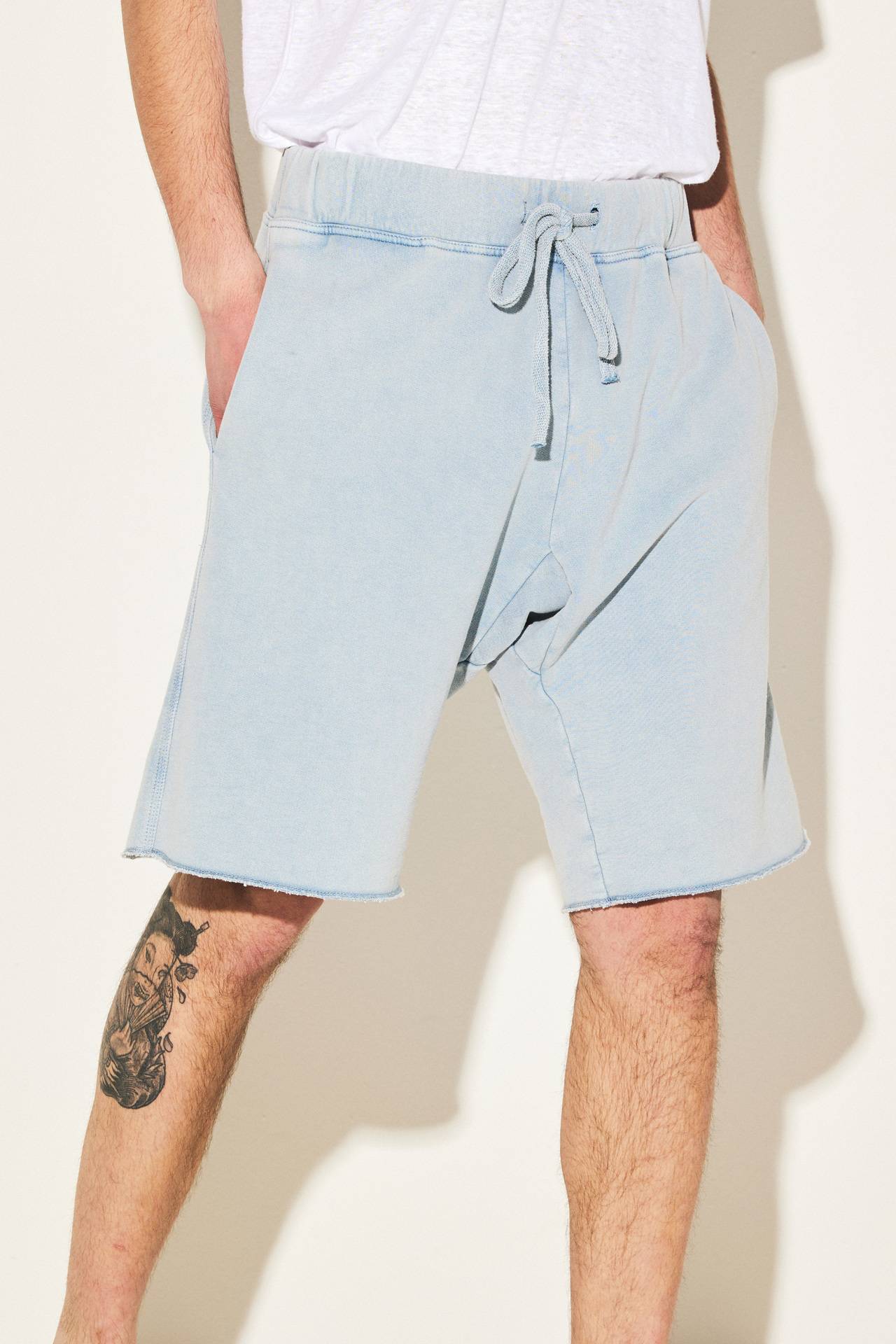 LOOSE FIT ACID BERMUDA