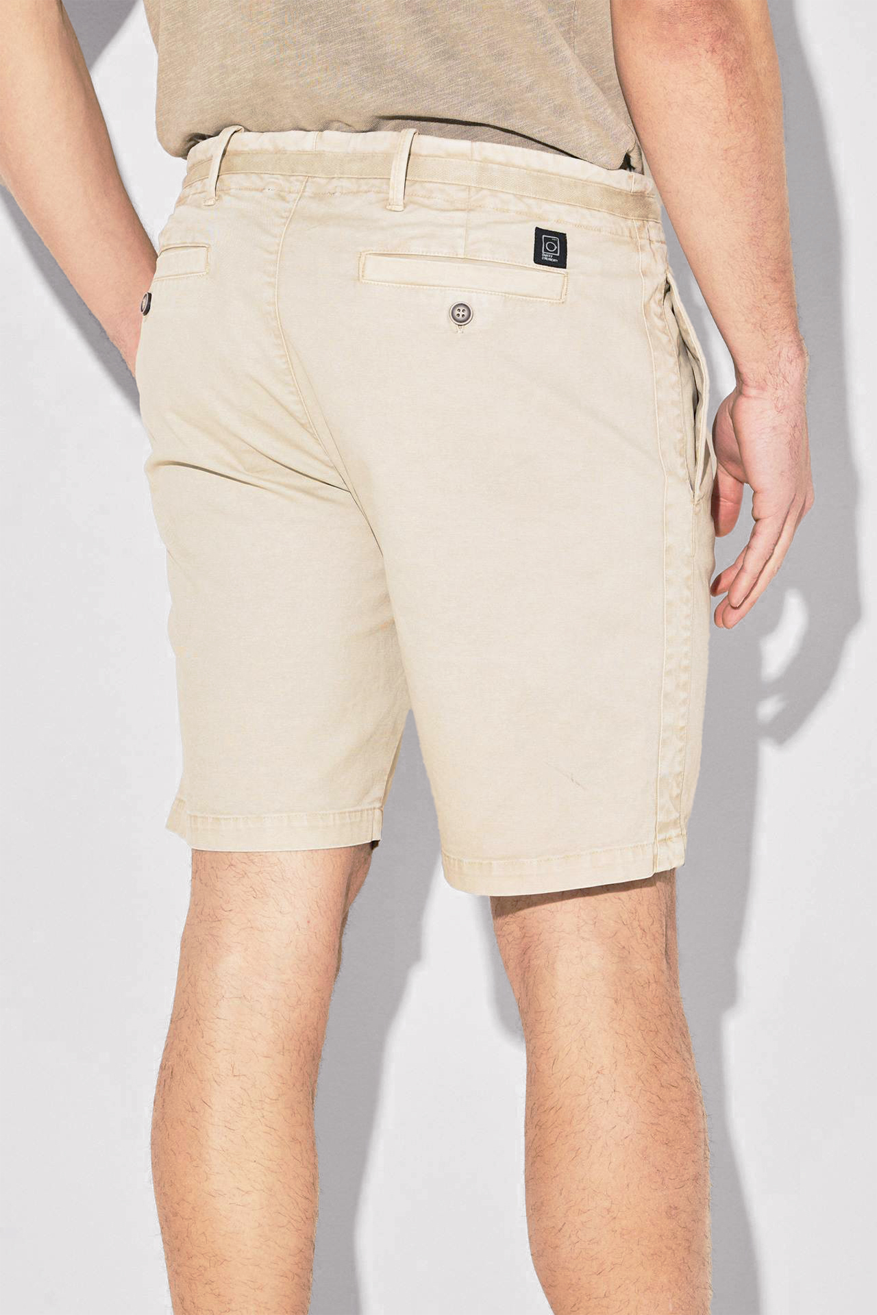 CHINO DRAWSTRING BERMUDA