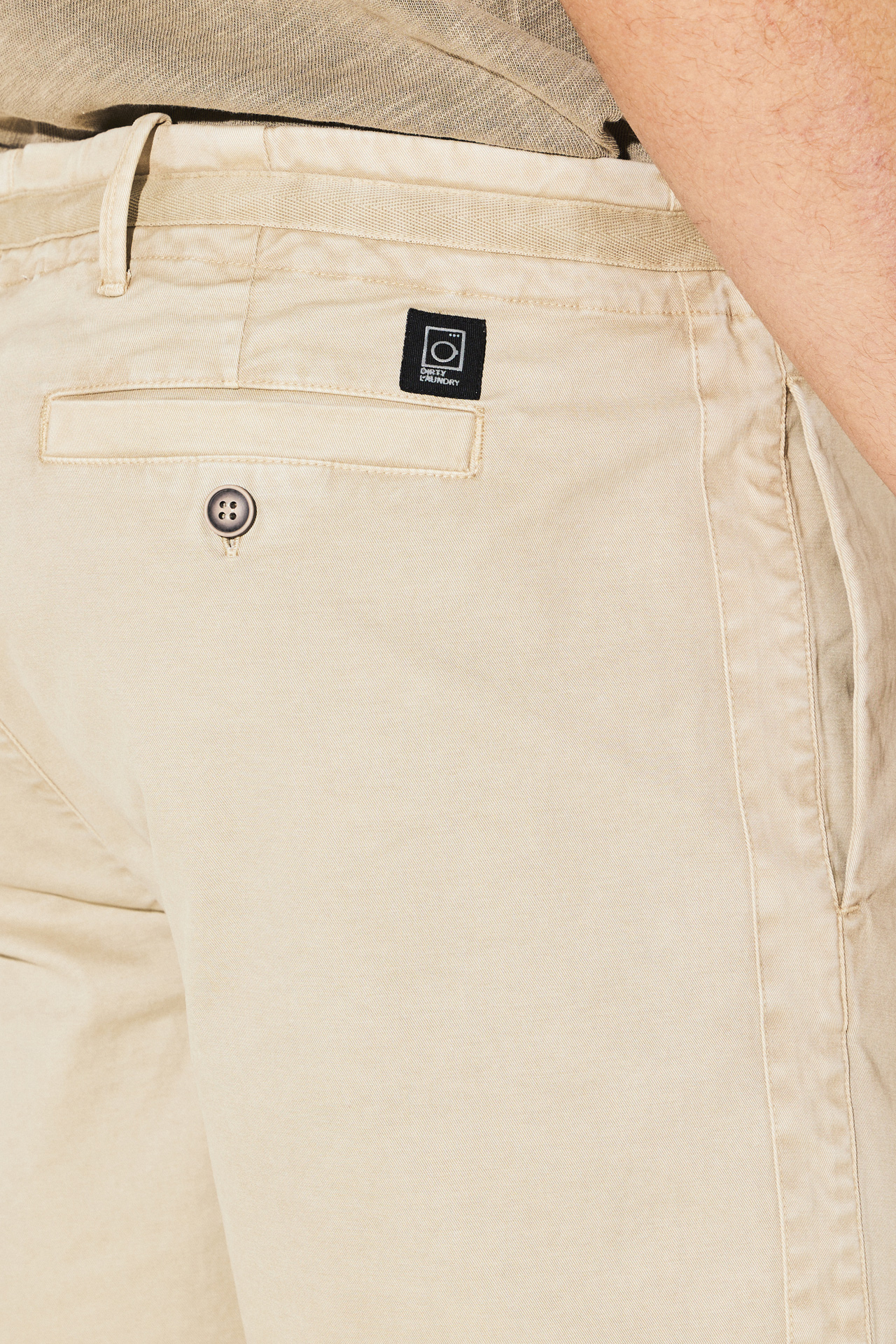 CHINO DRAWSTRING BERMUDA