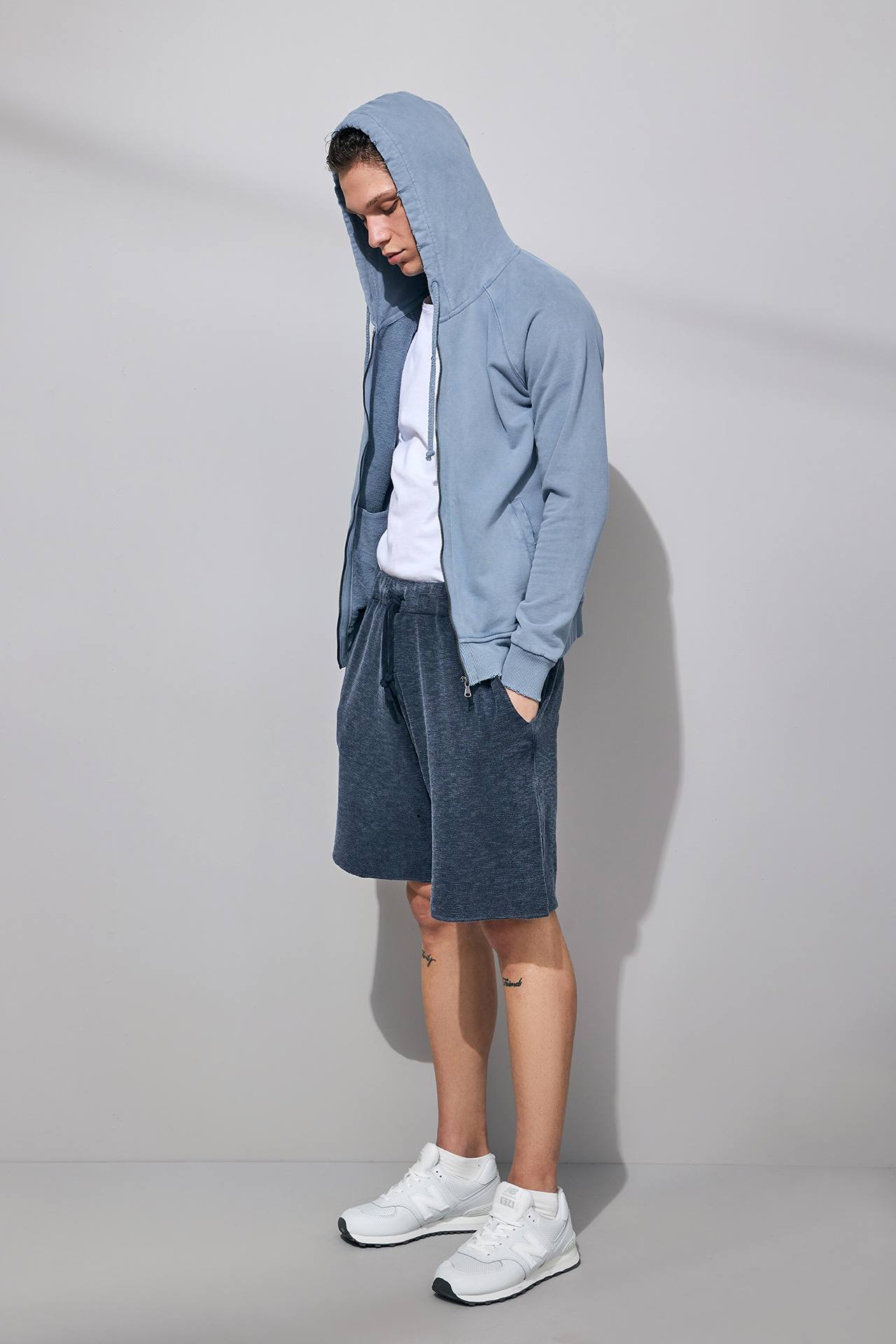 TOWEL LOOSE FIT BERMUDA