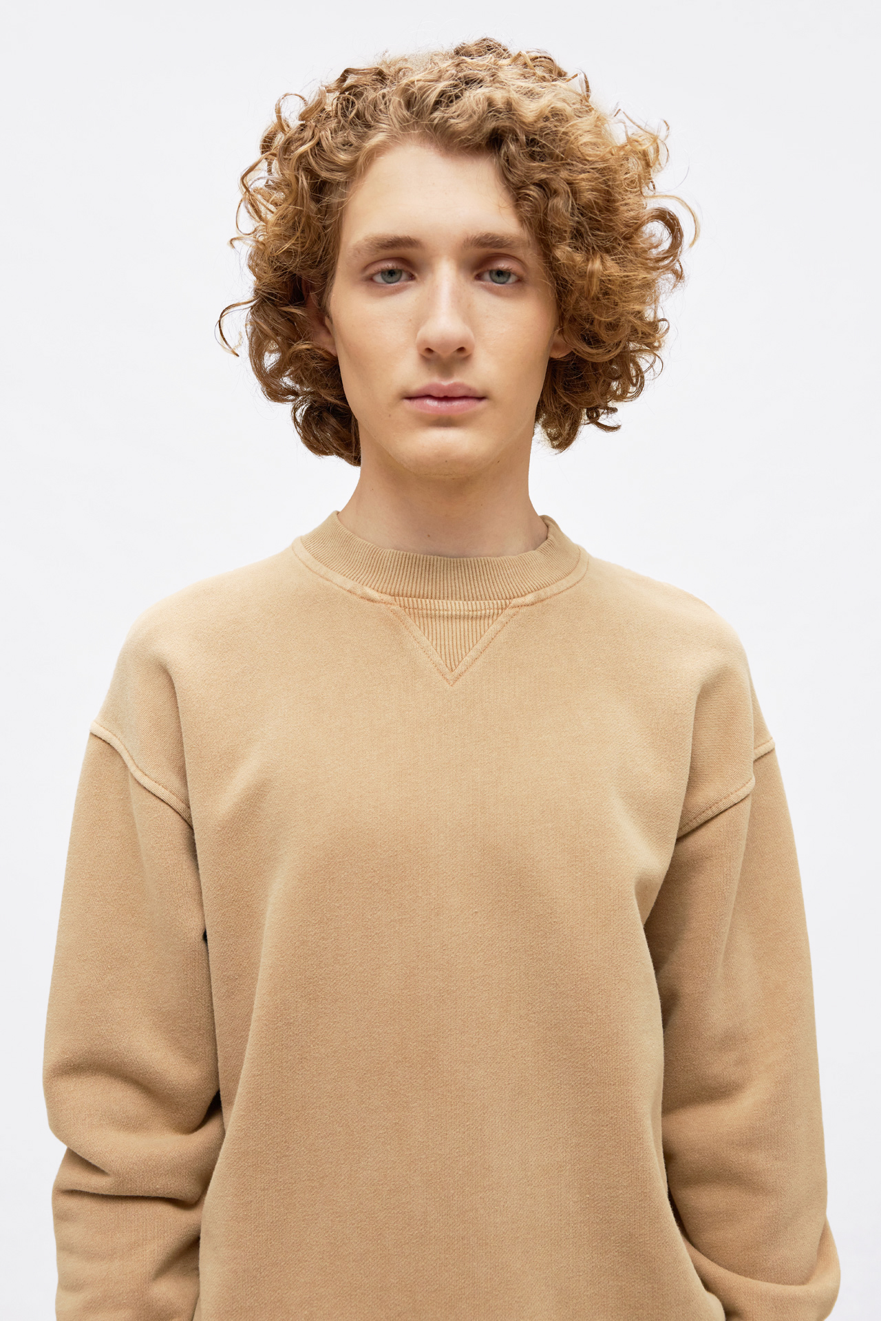 Contrast Layer Detailed Sweatshirt