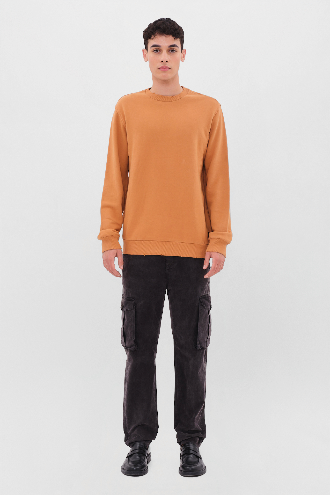 REGULAR CREWNECK WITH DESTROYS