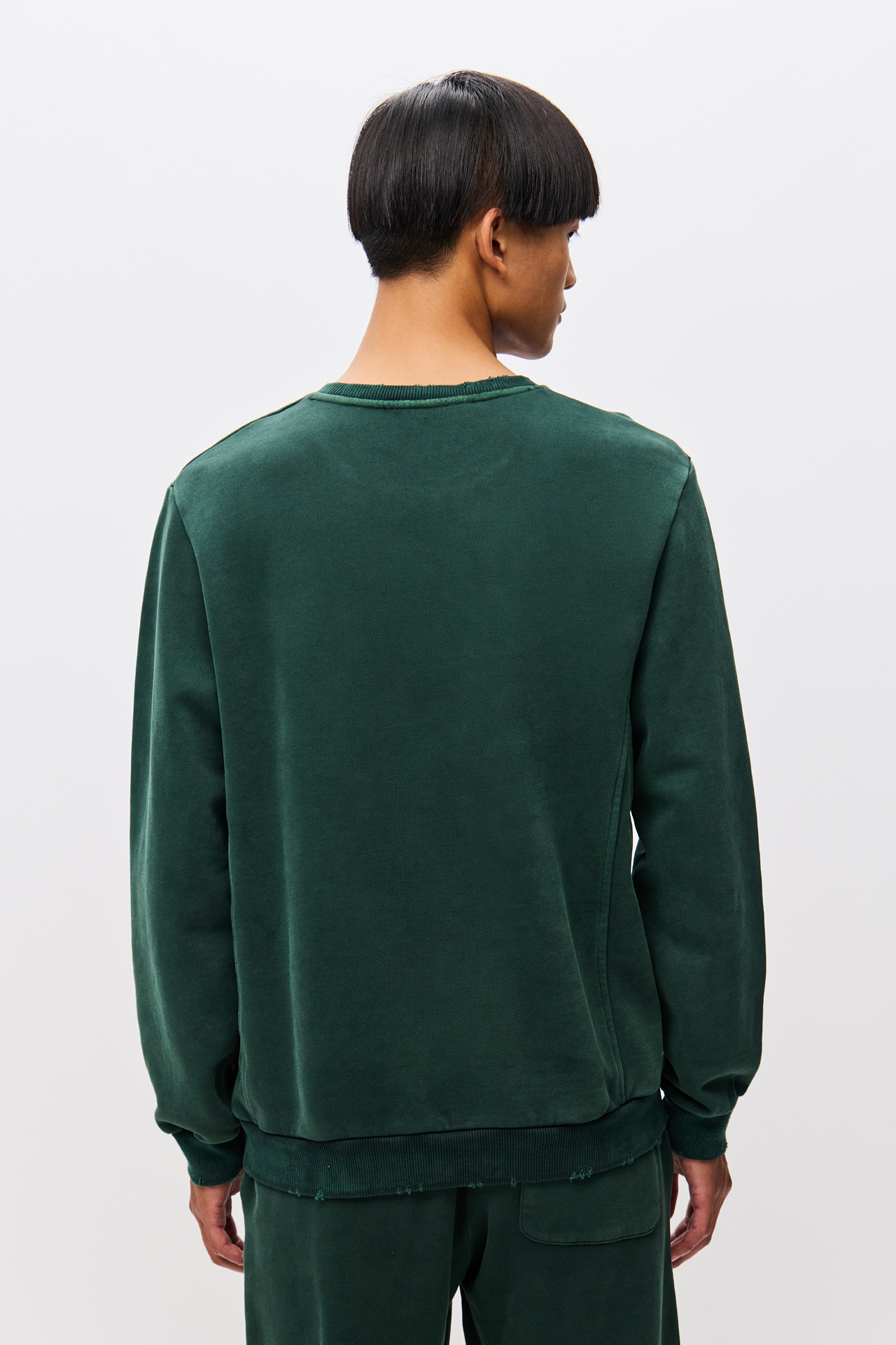 REGULAR CREWNECK WITH DESTROYS