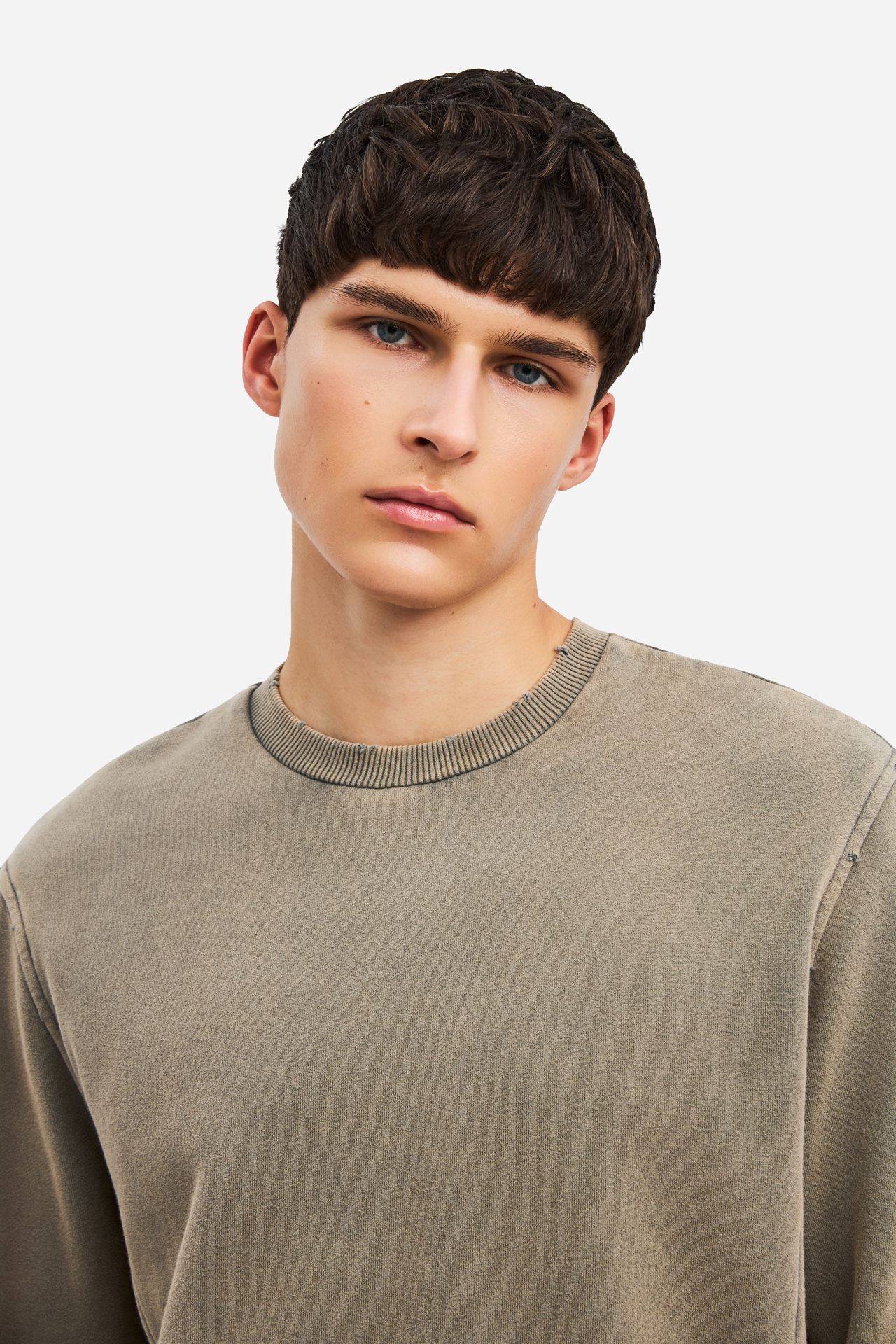REGULAR CREWNECK WITH DESTROYS