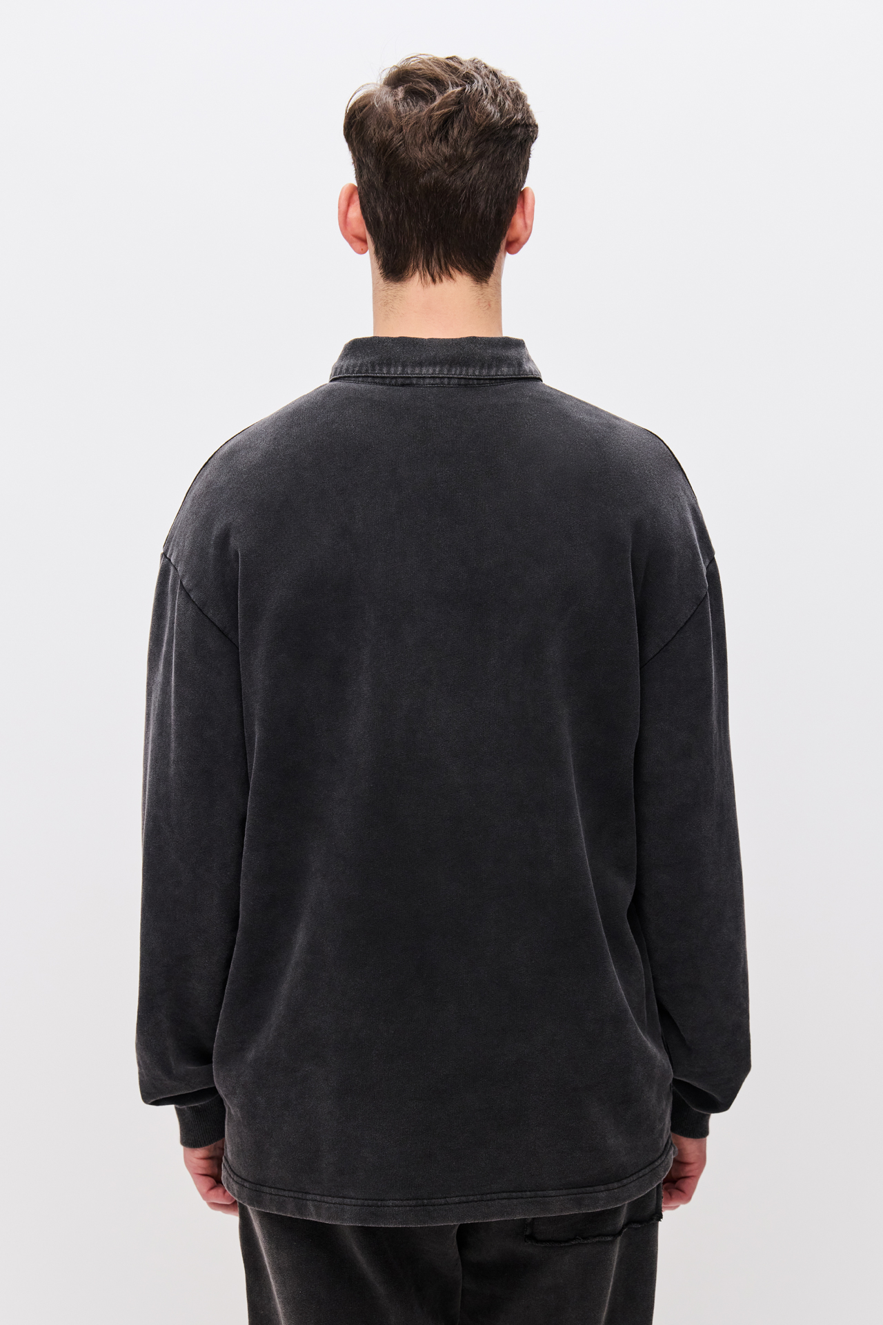POLO SWEATSHIRT WITH POCKETS
