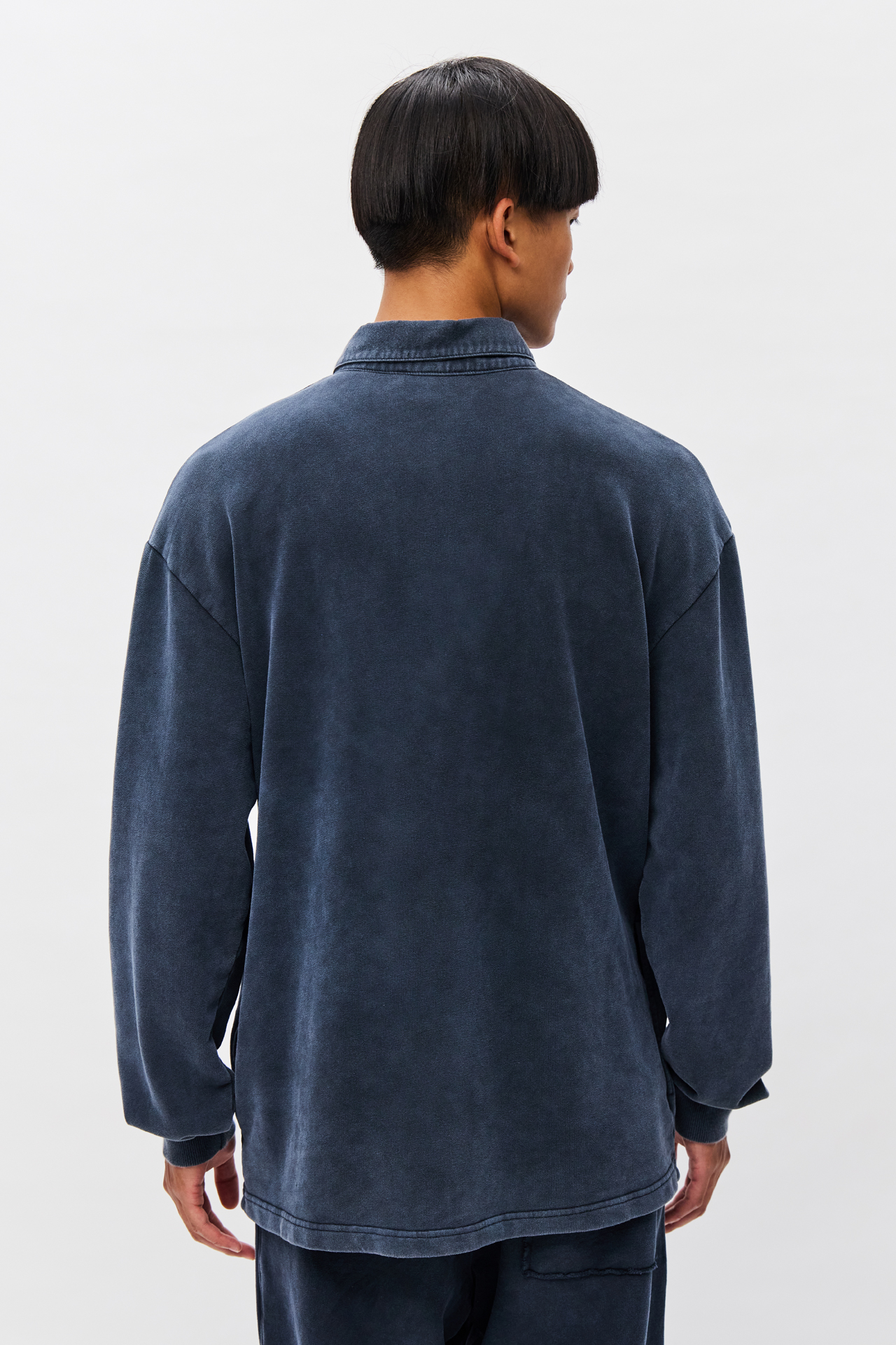 POLO SWEATSHIRT WITH POCKETS