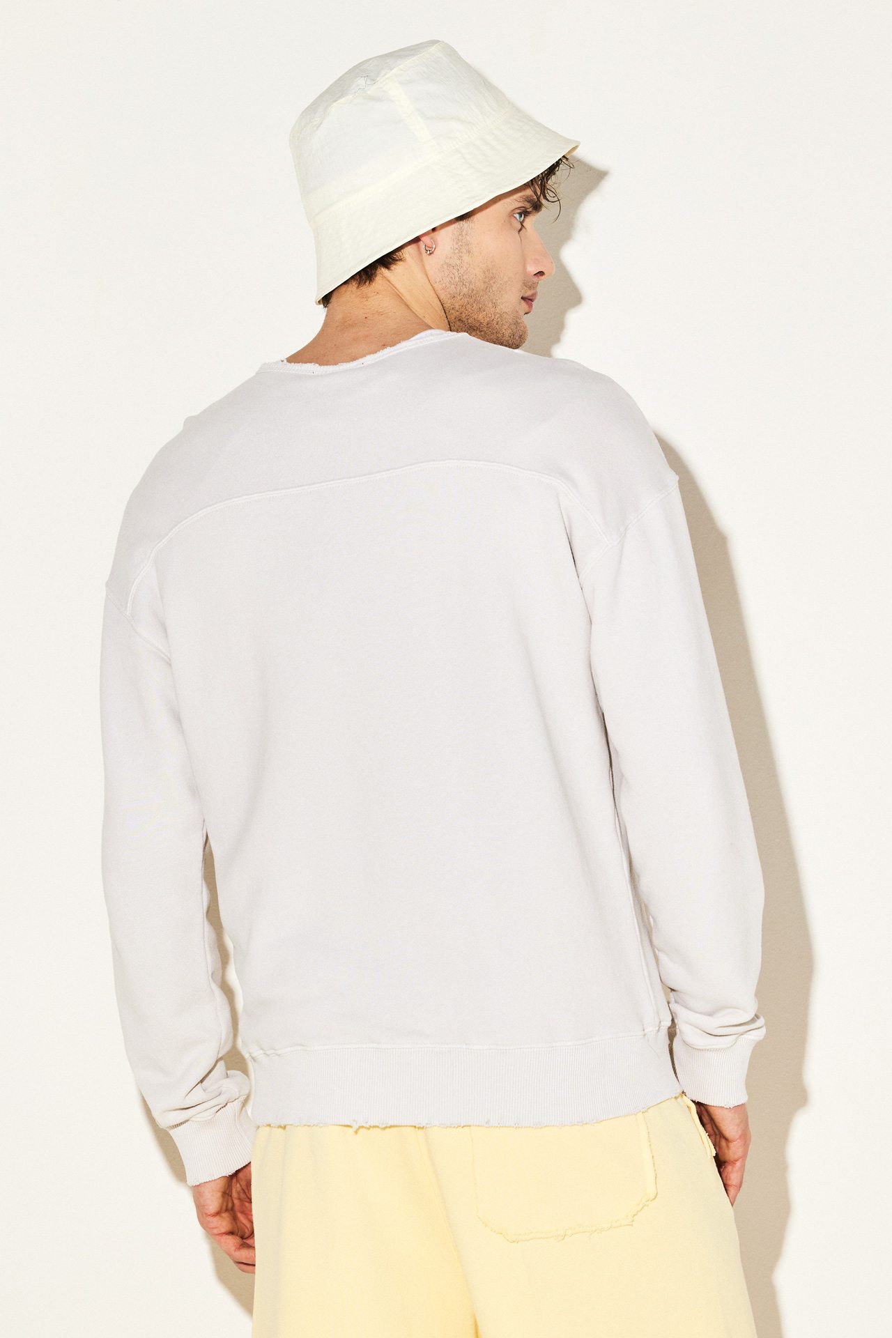 ACID LOOSE KNIT DROP SHOULDER CREW