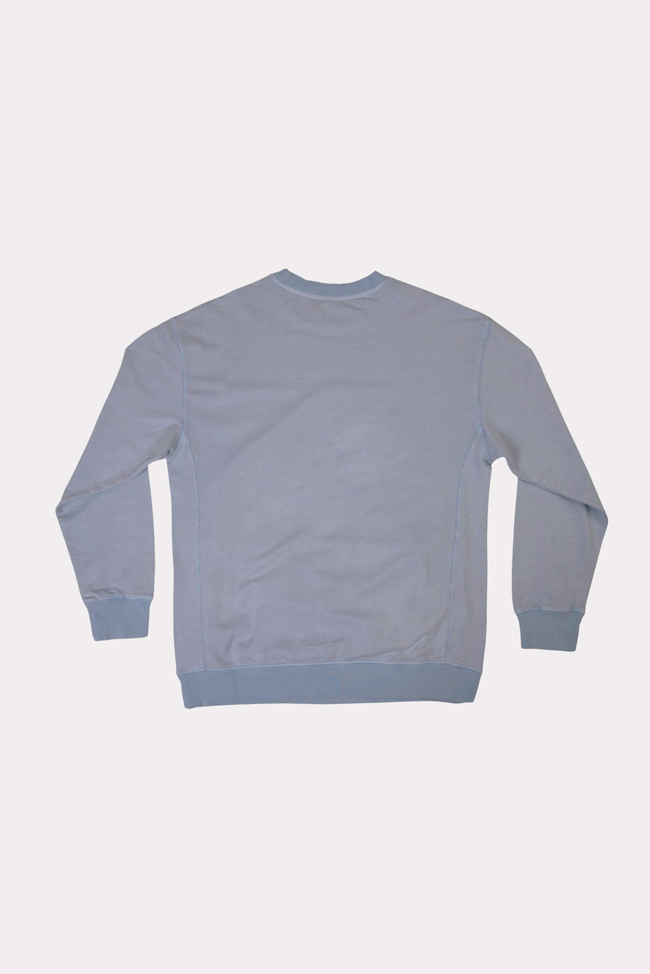 Contrast Pockets Crewneck