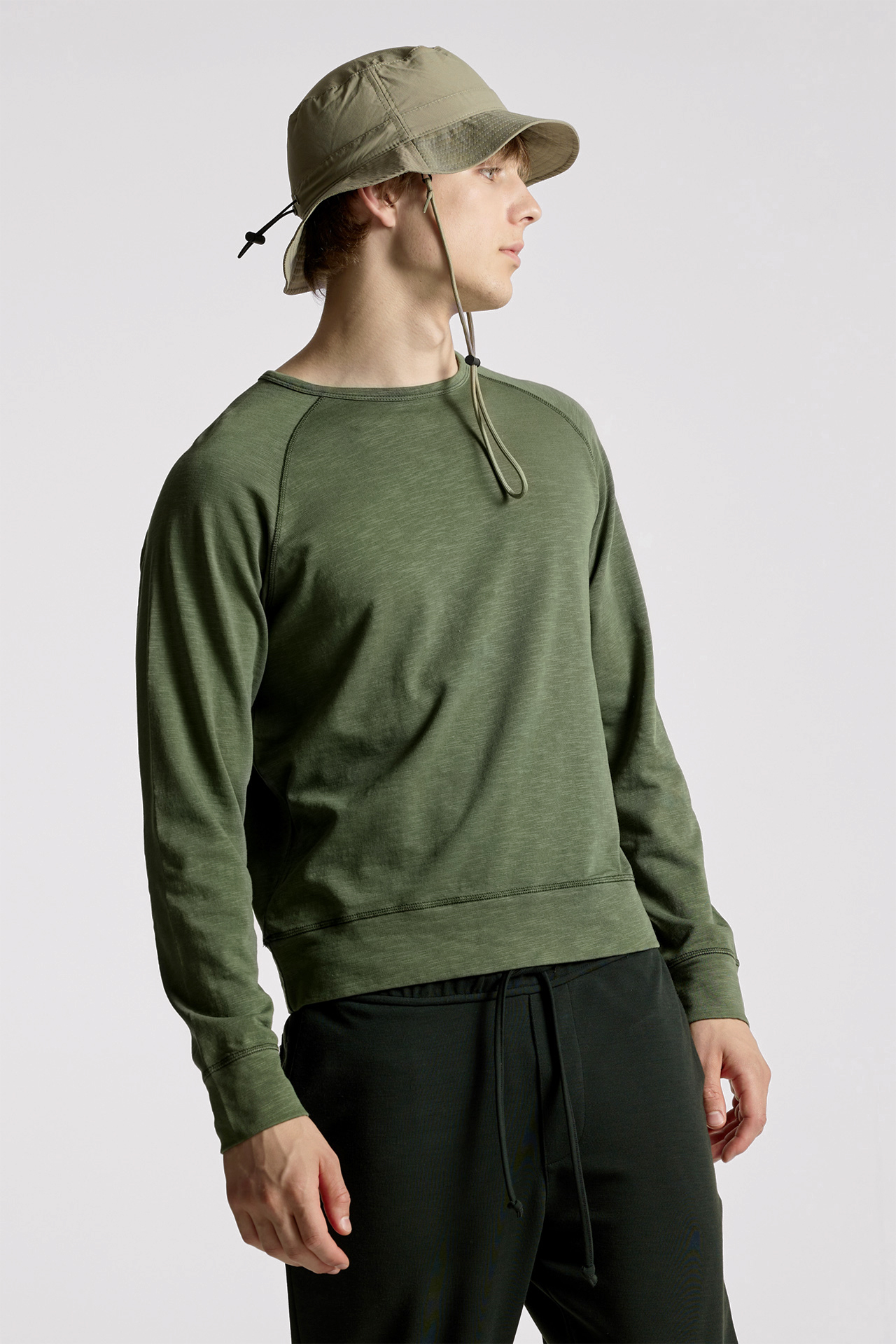 Regular Fit Raglan Sweatshirt