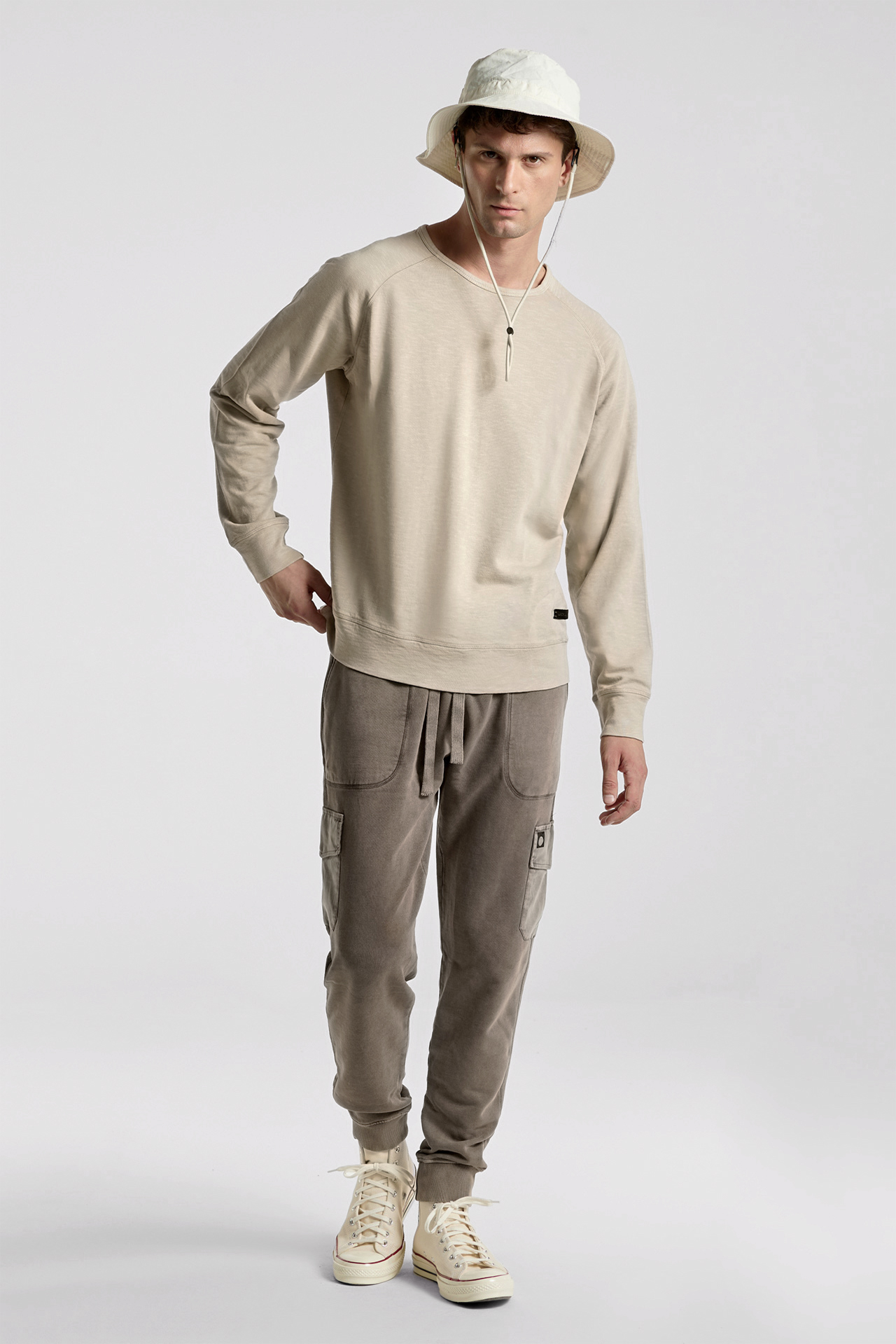 Regular Fit Raglan Sweatshirt