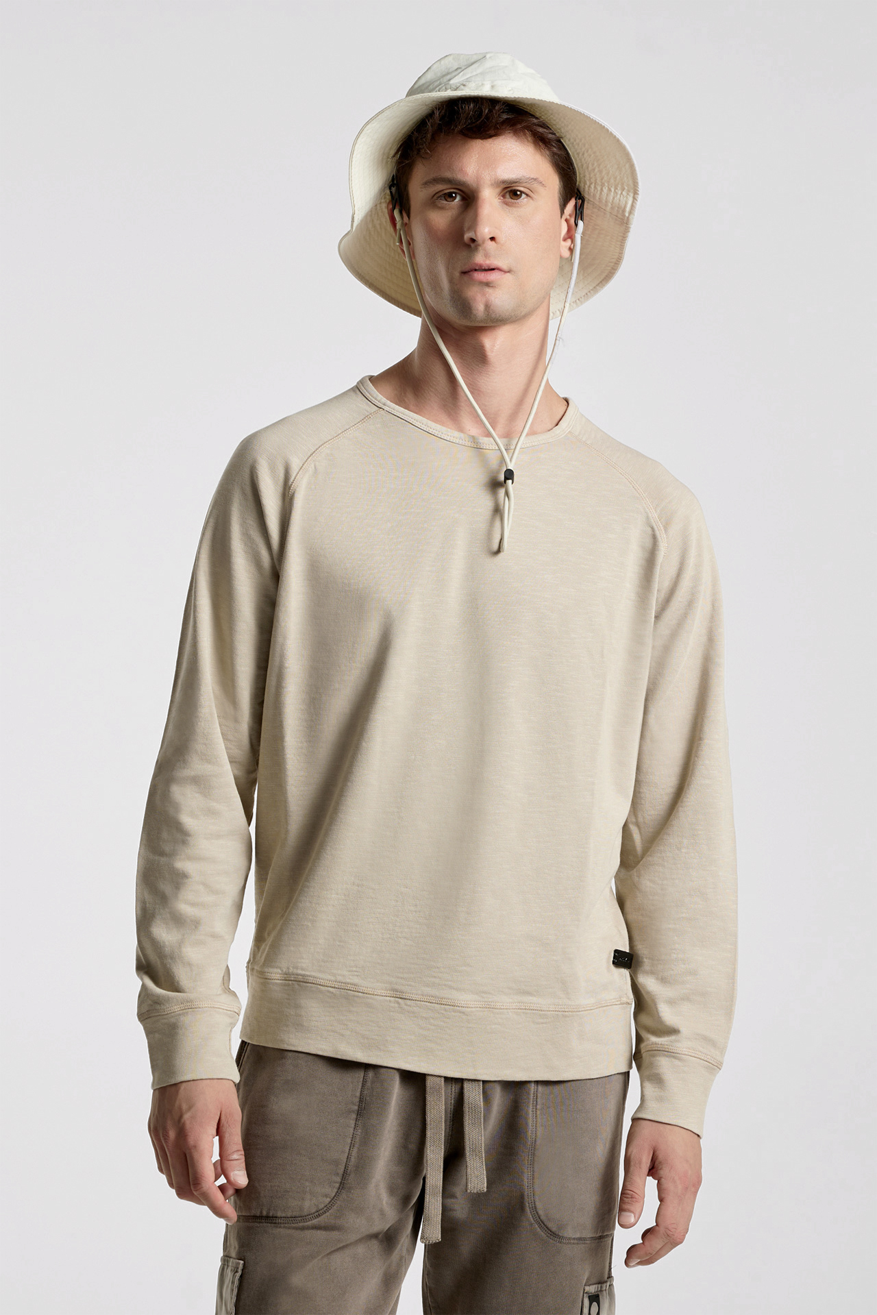 Regular Fit Raglan Sweatshirt