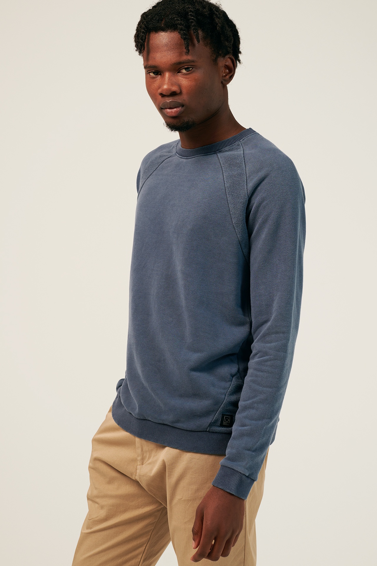 INSIDE OUT RAGLAN CREWNECK