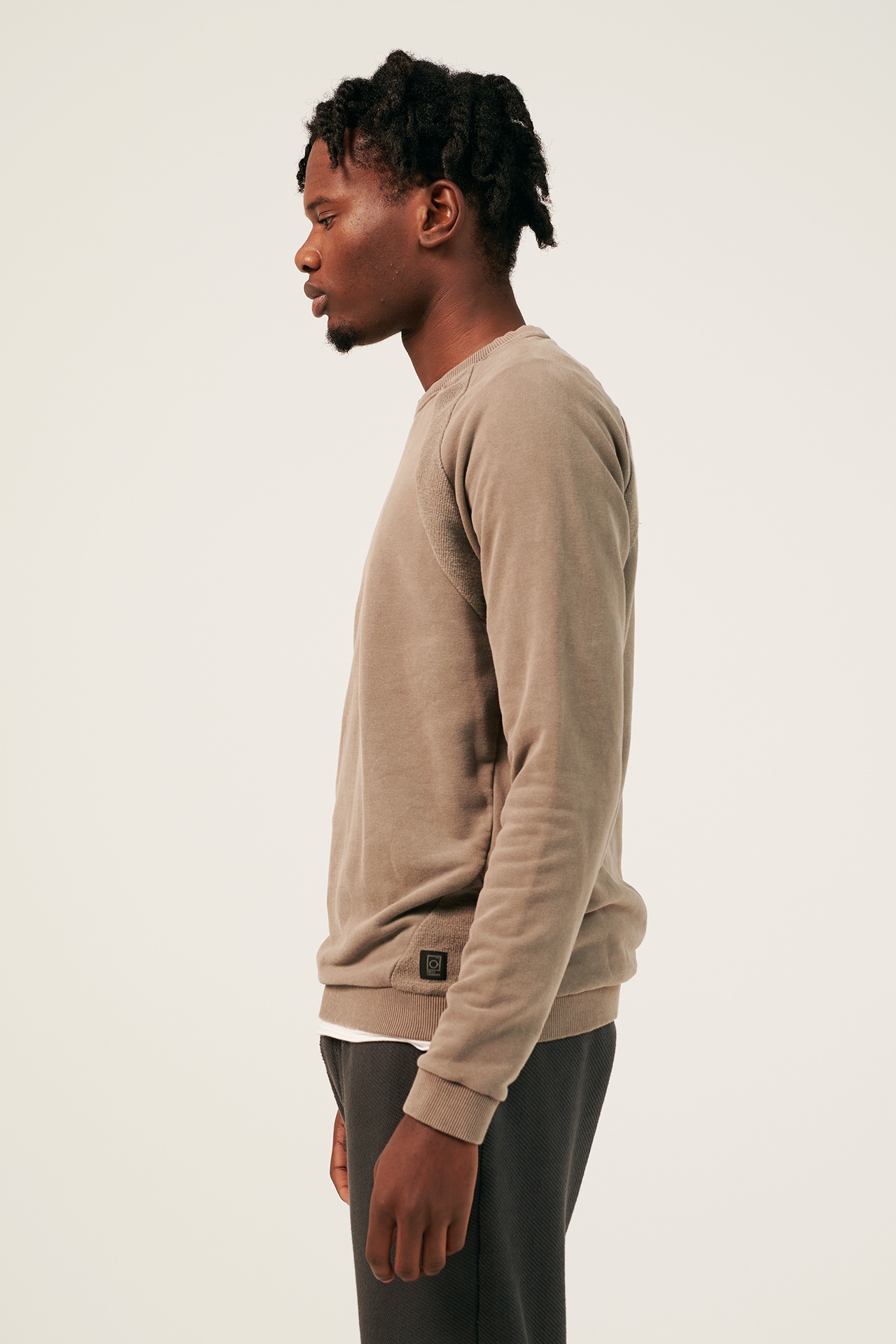 INSIDE OUT RAGLAN CREWNECK