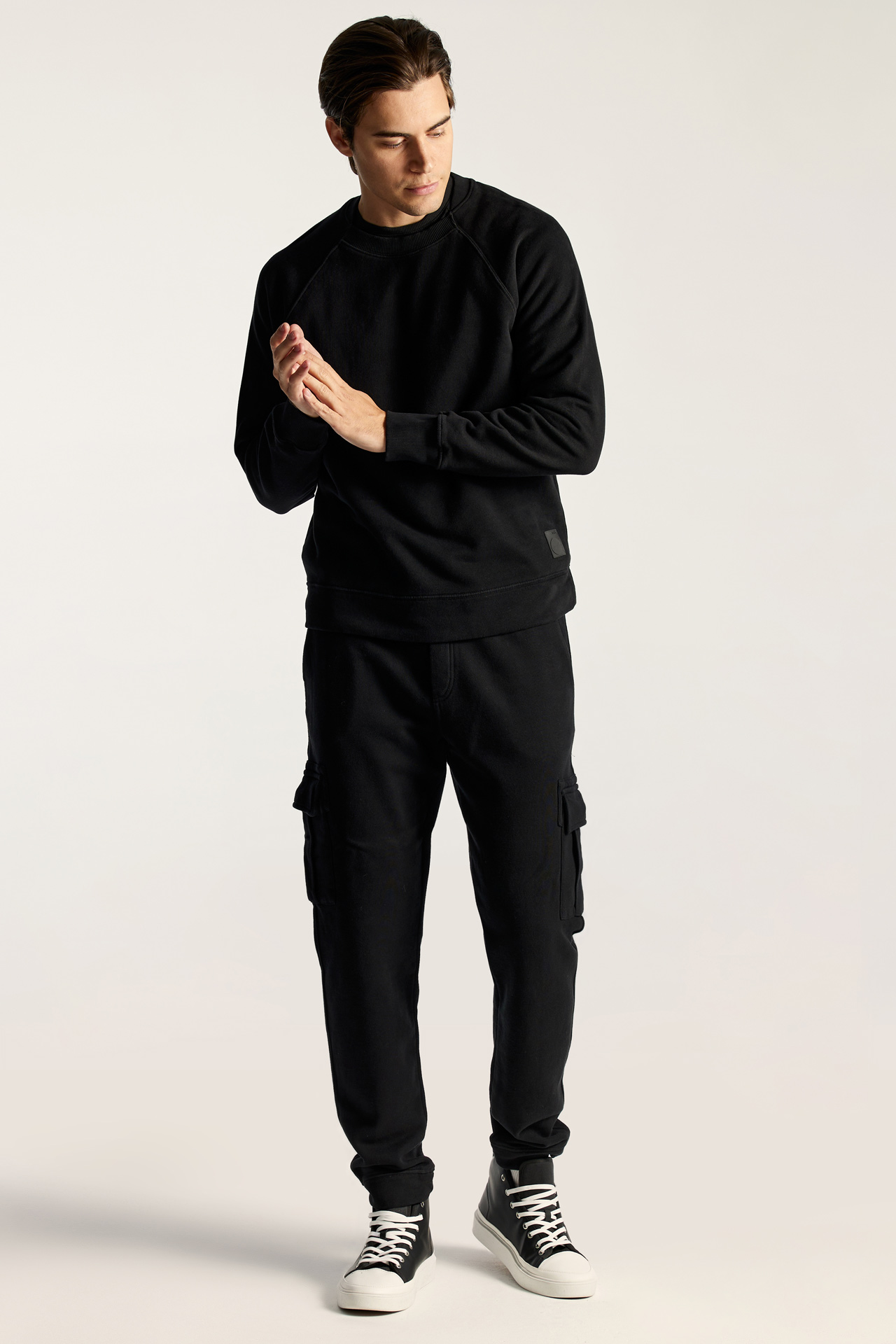 Relaxed Fit With Neck Detail Sweatshirt