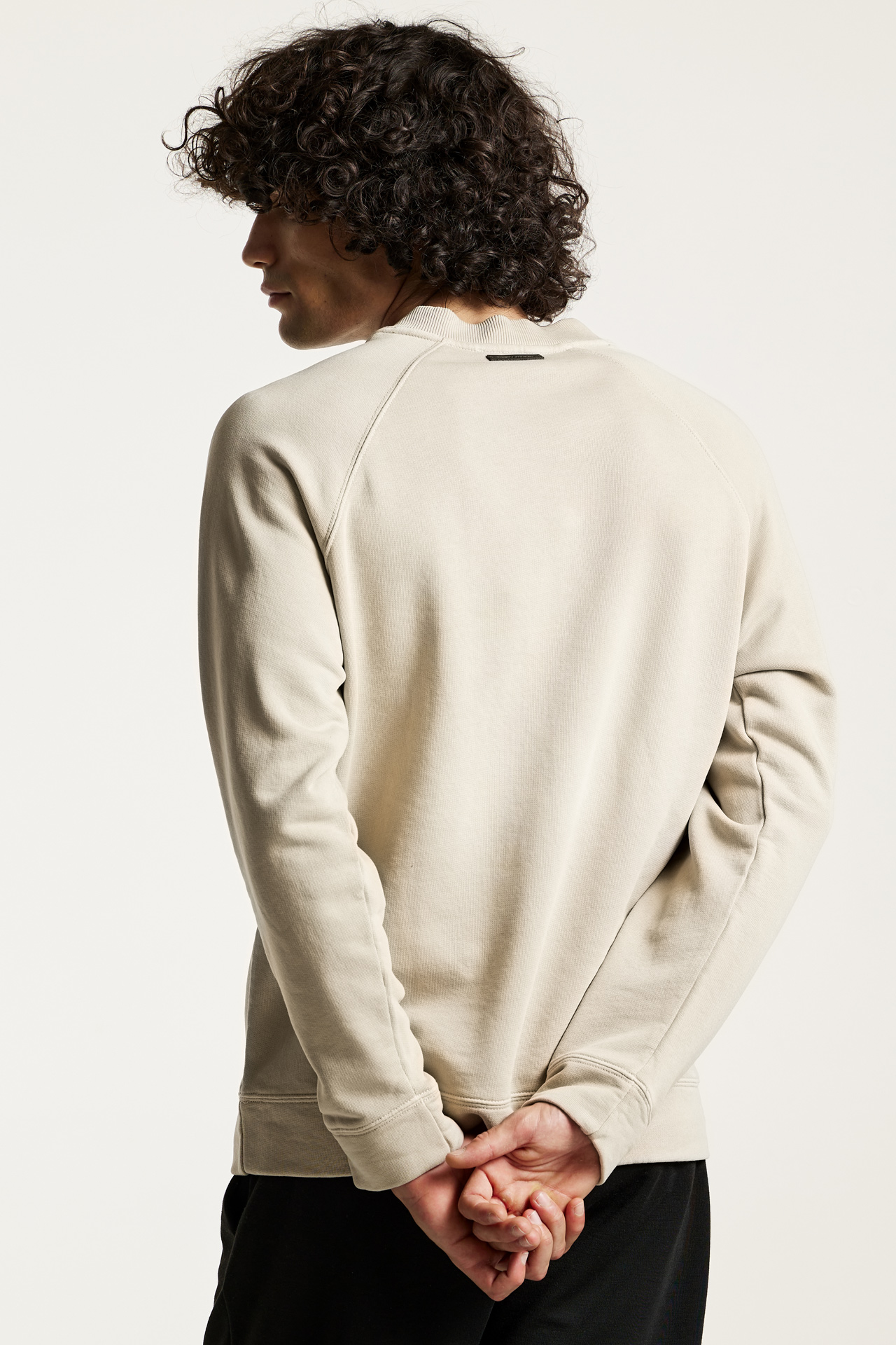 Relaxed Fit With Neck Detail Sweatshirt