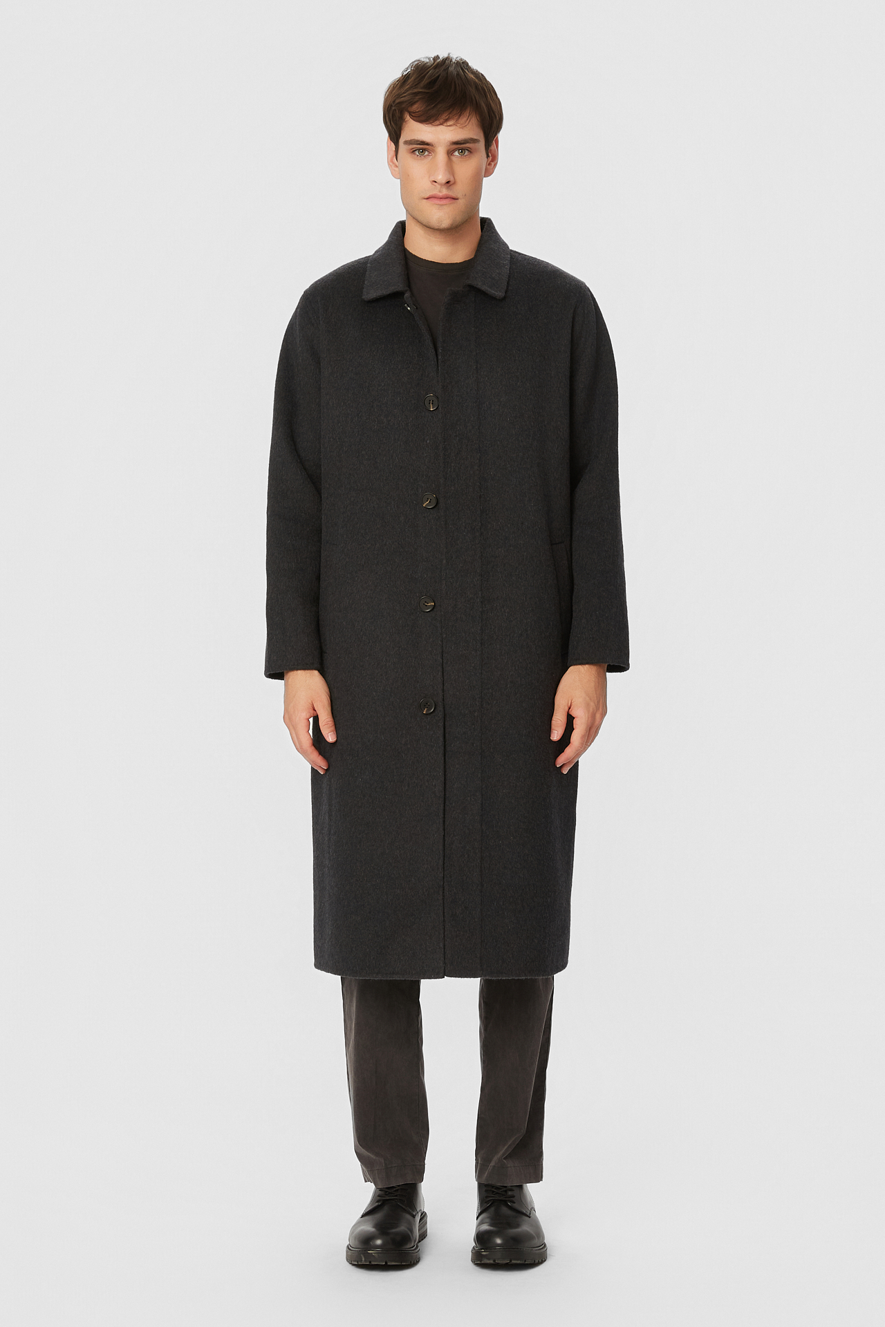 SINGLE BREASTED COAT