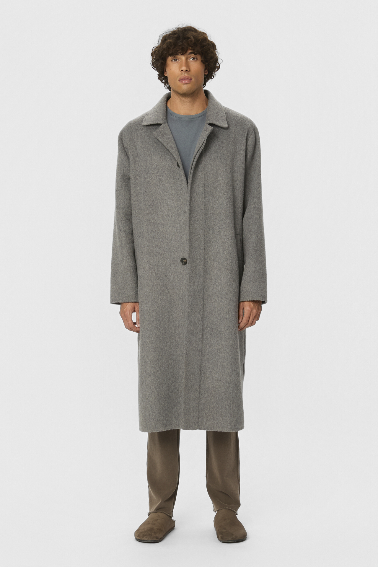 SINGLE BREASTED COAT