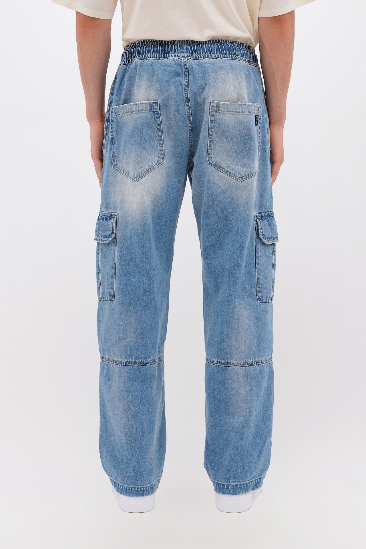 CARGO DENIM PANTS