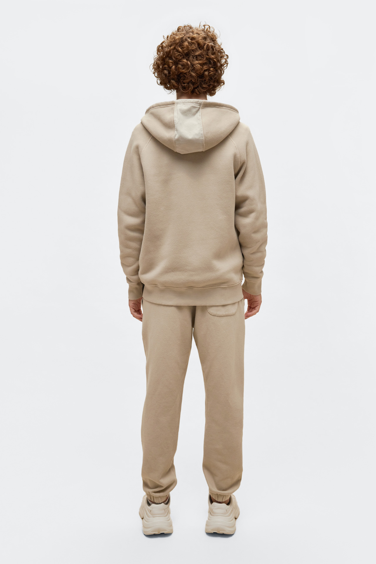 Mixed Fabric Raglan Full Zip