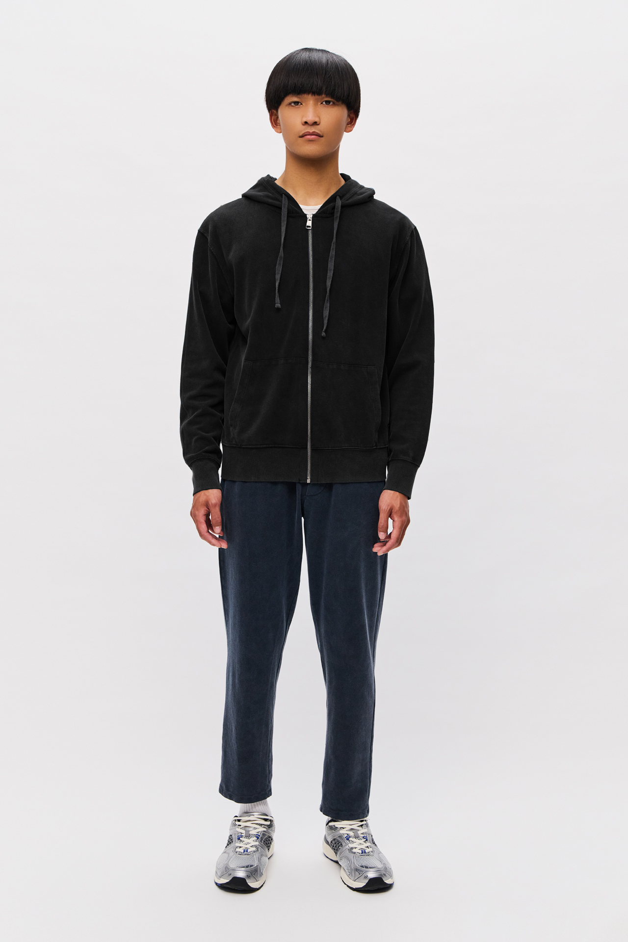 PIQUET FULLZIP SWEATSHIRT