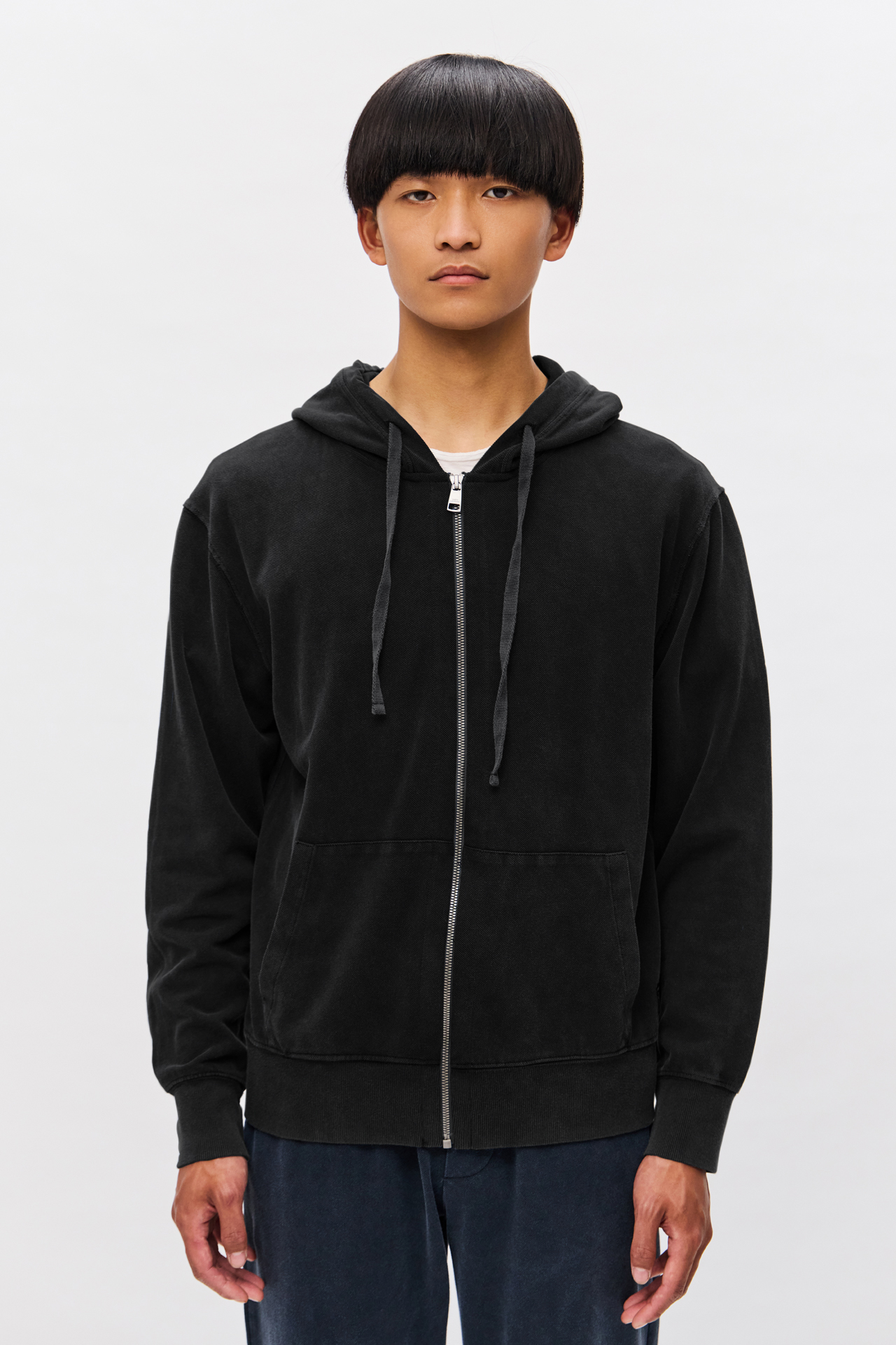 PIQUET FULLZIP SWEATSHIRT