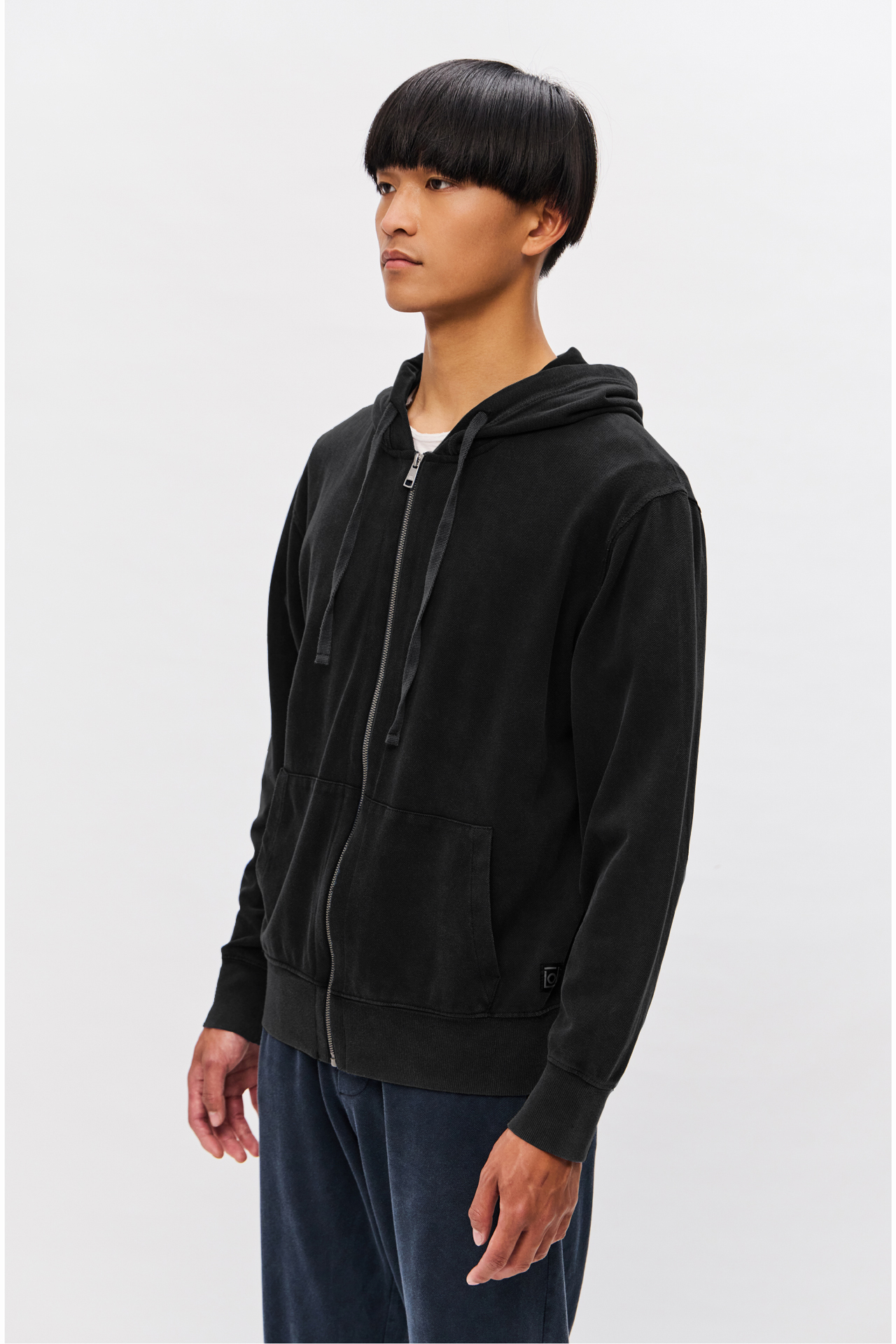 PIQUET FULLZIP SWEATSHIRT