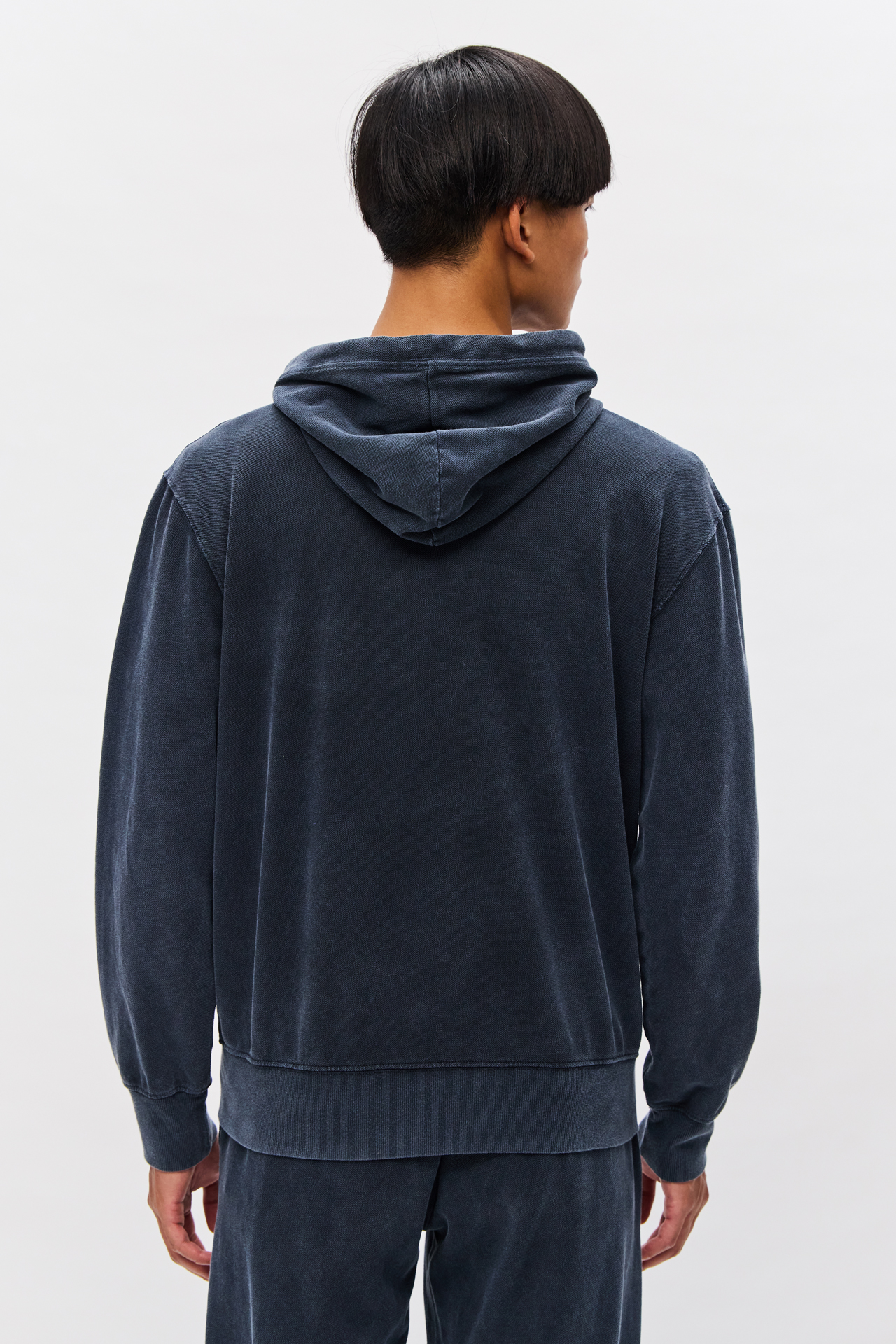 PIQUET FULLZIP SWEATSHIRT