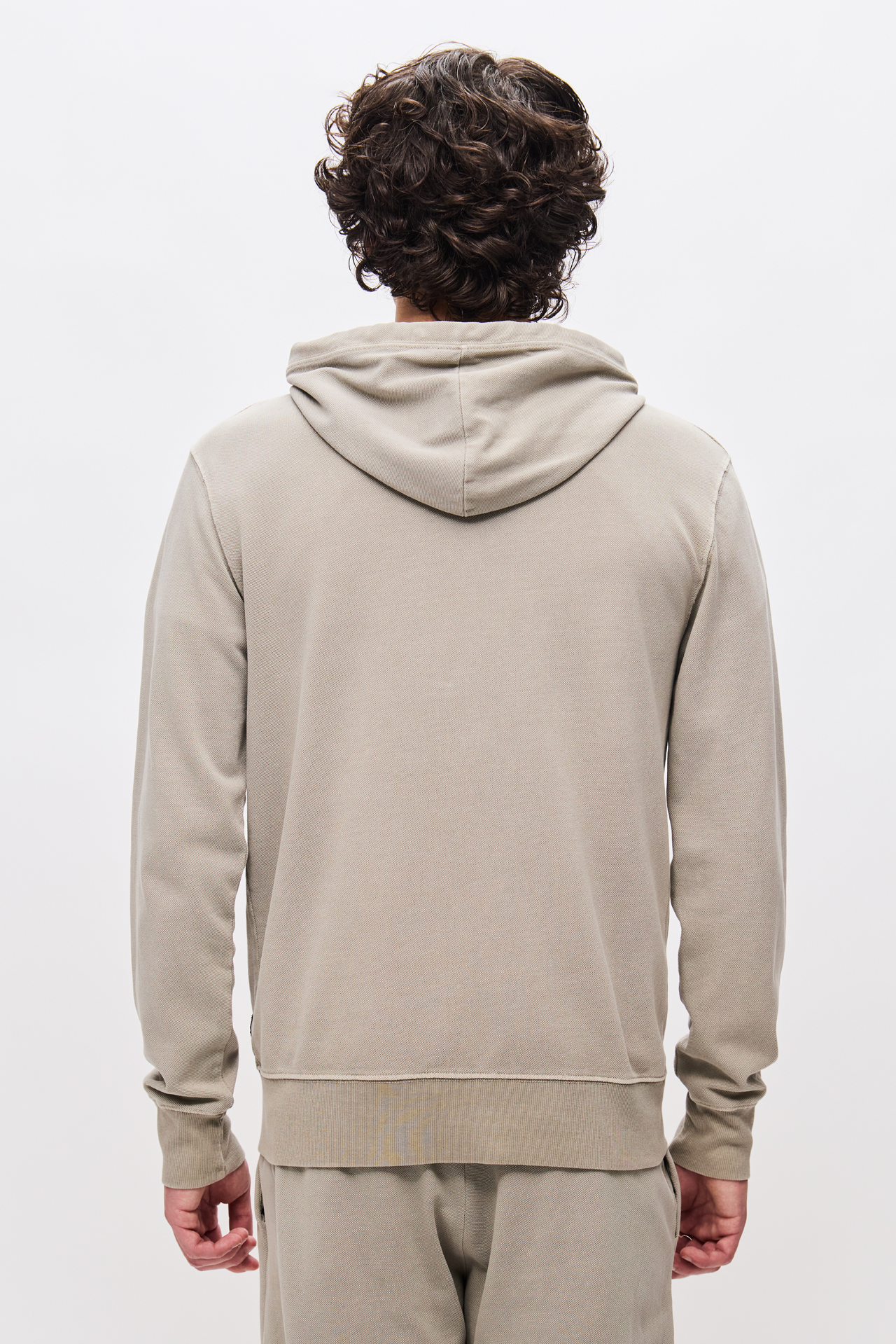 PIQUET FULLZIP SWEATSHIRT