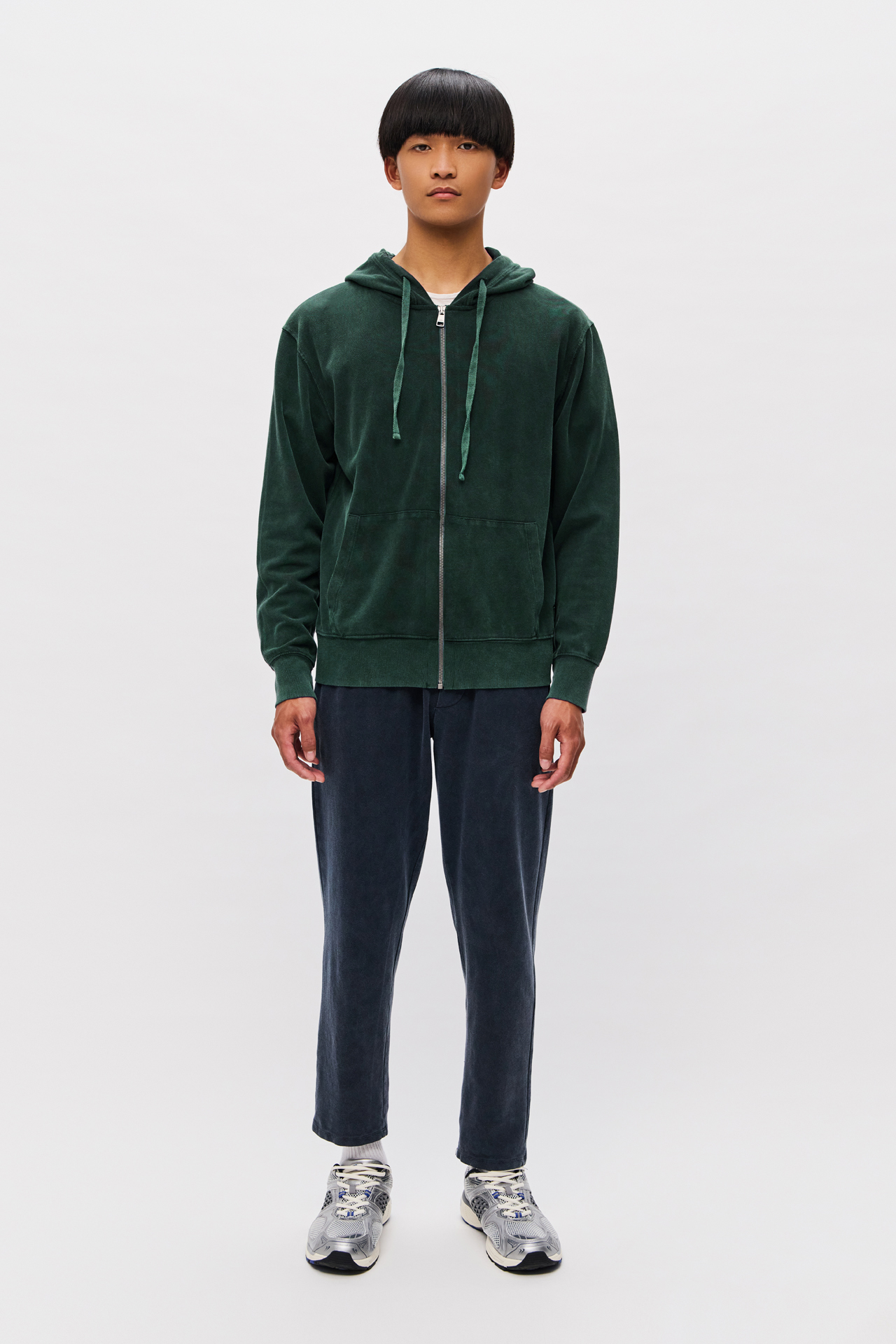 PIQUET FULLZIP SWEATSHIRT