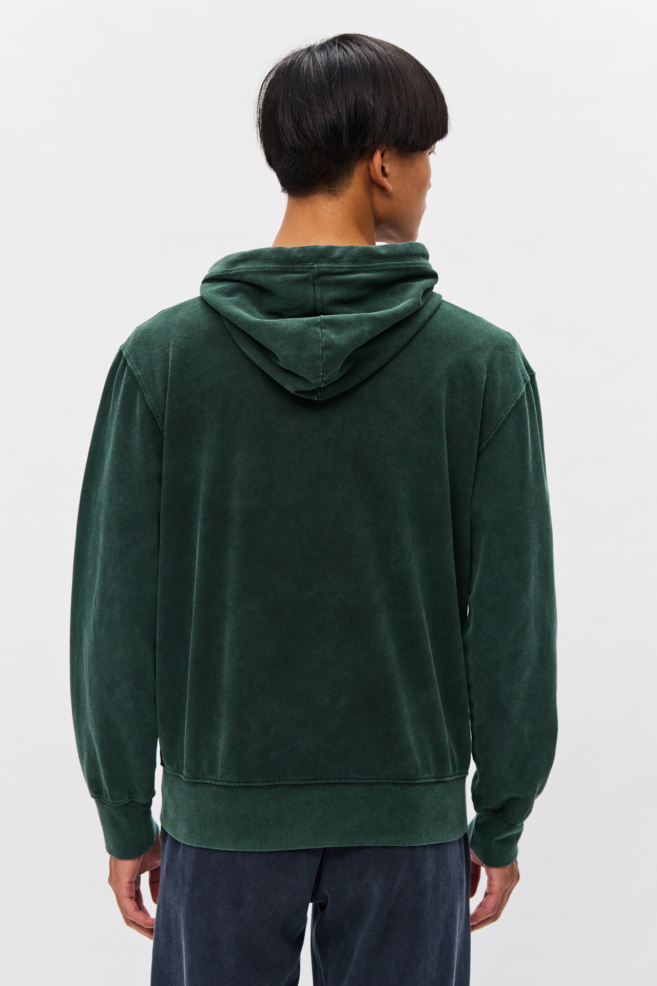 PIQUET FULLZIP SWEATSHIRT