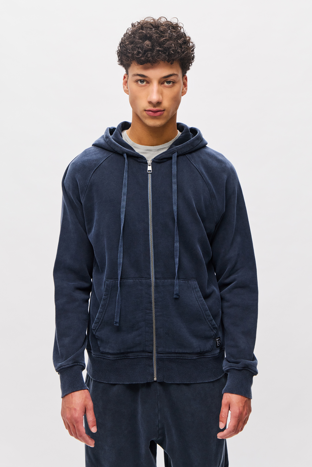 RAGLAN FULLZIP WITH RIB DETAILS