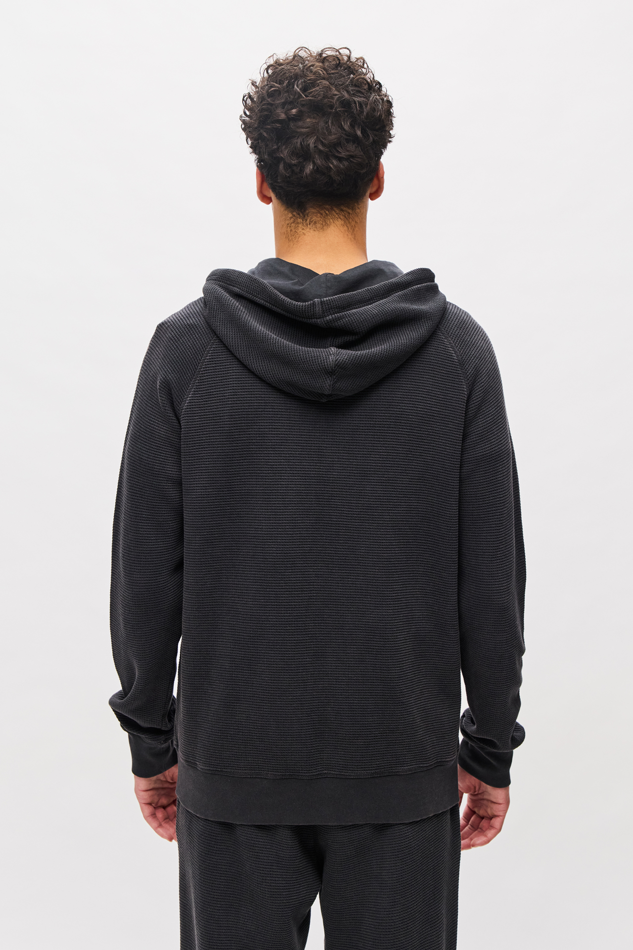 WAFFLE RAGLAN FULLZIP