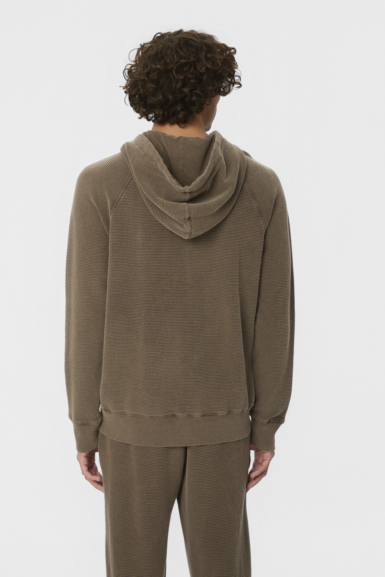 WAFFLE RAGLAN FULLZIP