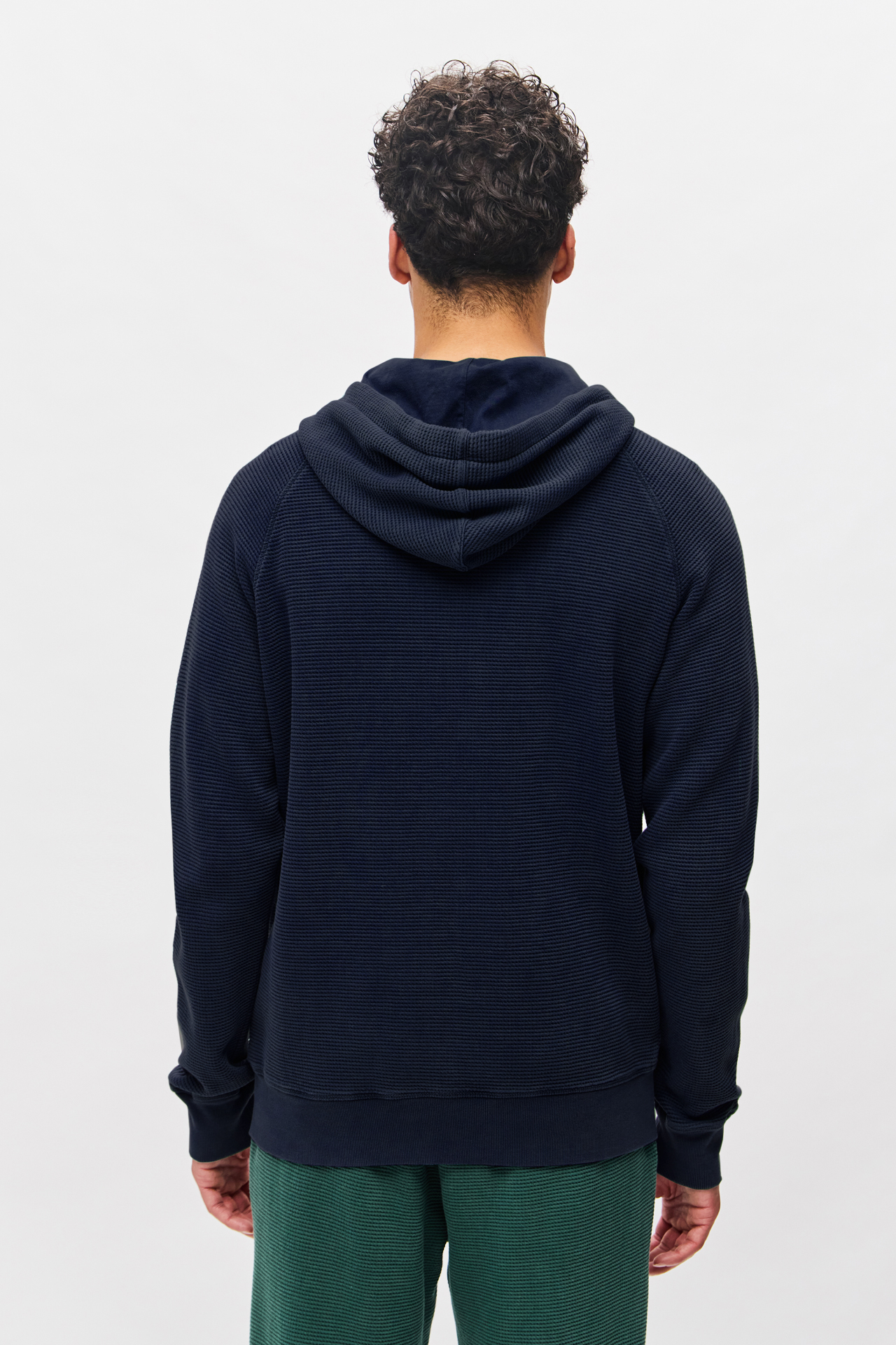 WAFFLE RAGLAN FULLZIP